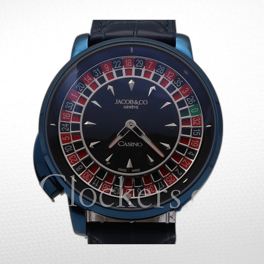 JACOB & CO. 'THE CASINO TOURBILLON' CA100.40 ONYX DIAL LIMITED EDITION