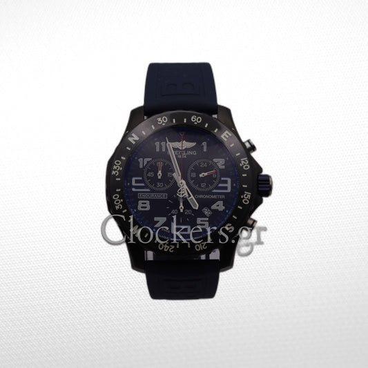 BREITLING ENDURANCE PRO CHRONOGRAPH 44MM BLUE DIAL MENS WATCH