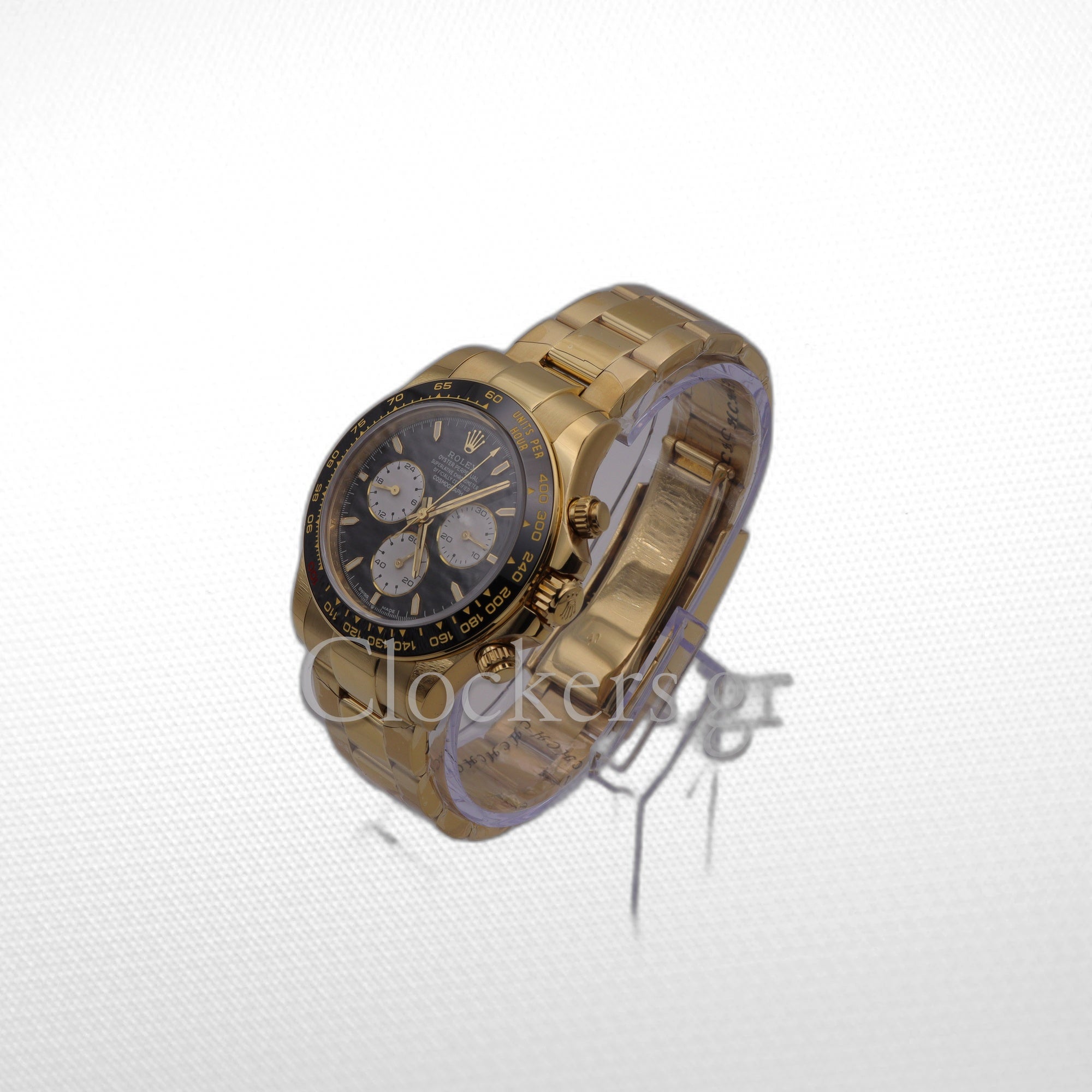 C0SM0GRAPH DAYT0NA GOLD BLACK DIAL 40MM CLONE