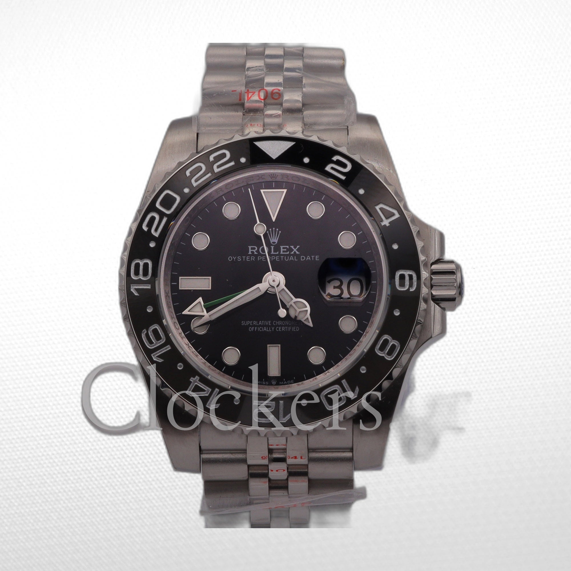 GMT-MASTER II SS BLACK CERAMIC BEZEL 40MM
