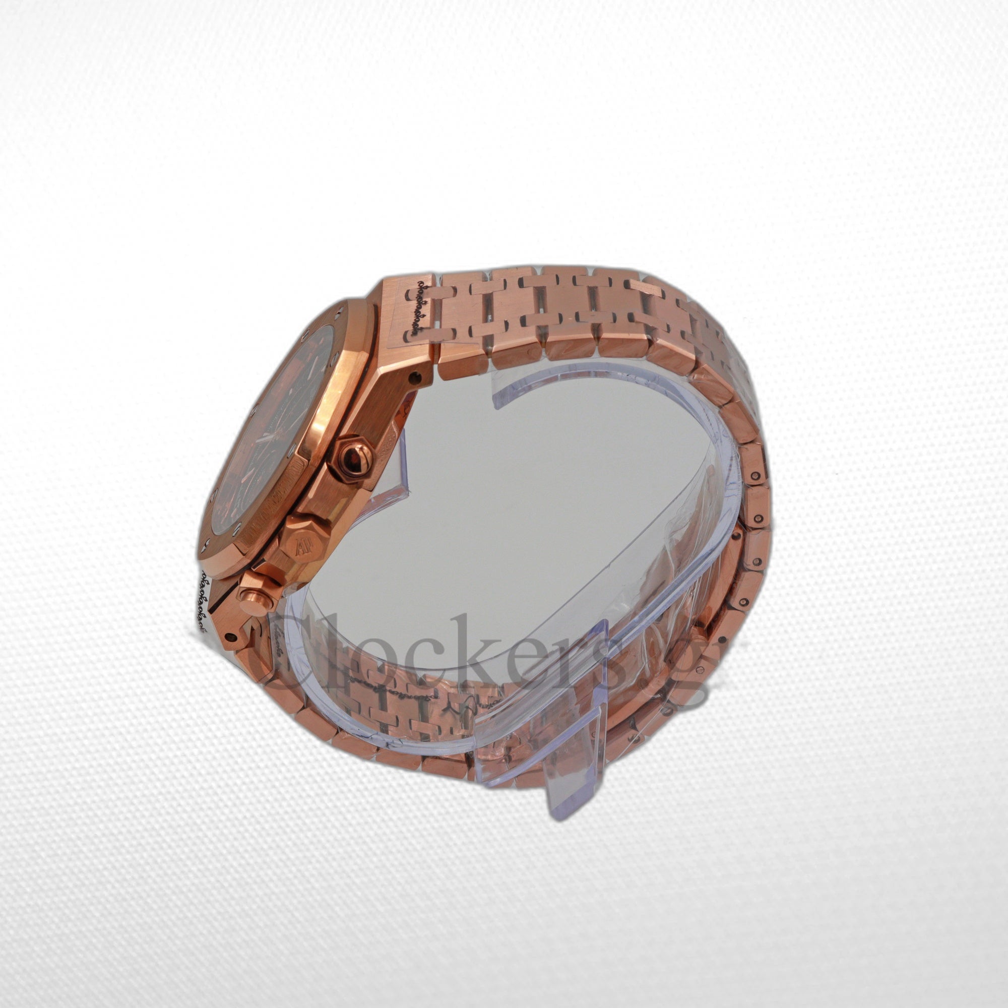 AUDEMARS PIGUET ROYAL OAK CHRONOGRAPH PINK GOLD BLACK DIAL 26239OR.OO.D821CR.