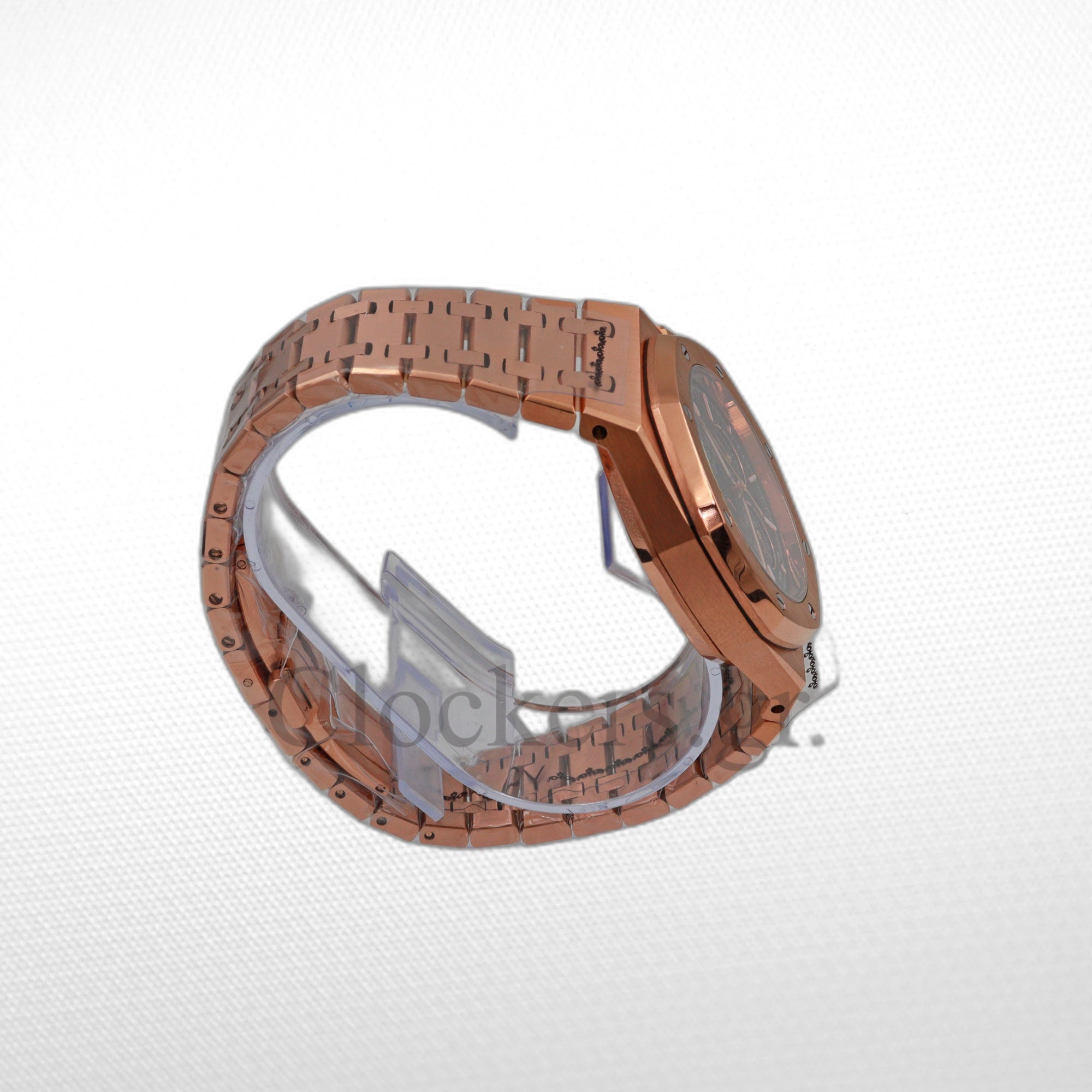 AUDEMARS PIGUET ROYAL OAK CHRONOGRAPH PINK GOLD BLACK DIAL 26239OR.OO.D821CR.