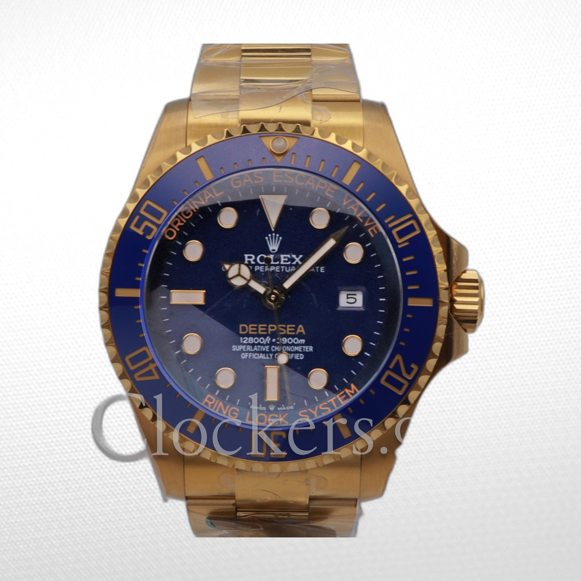 Rolex Sea-Dweller Deepsea 136668LB   44mm Yellow Gold Blue Dial & Blue Bezel