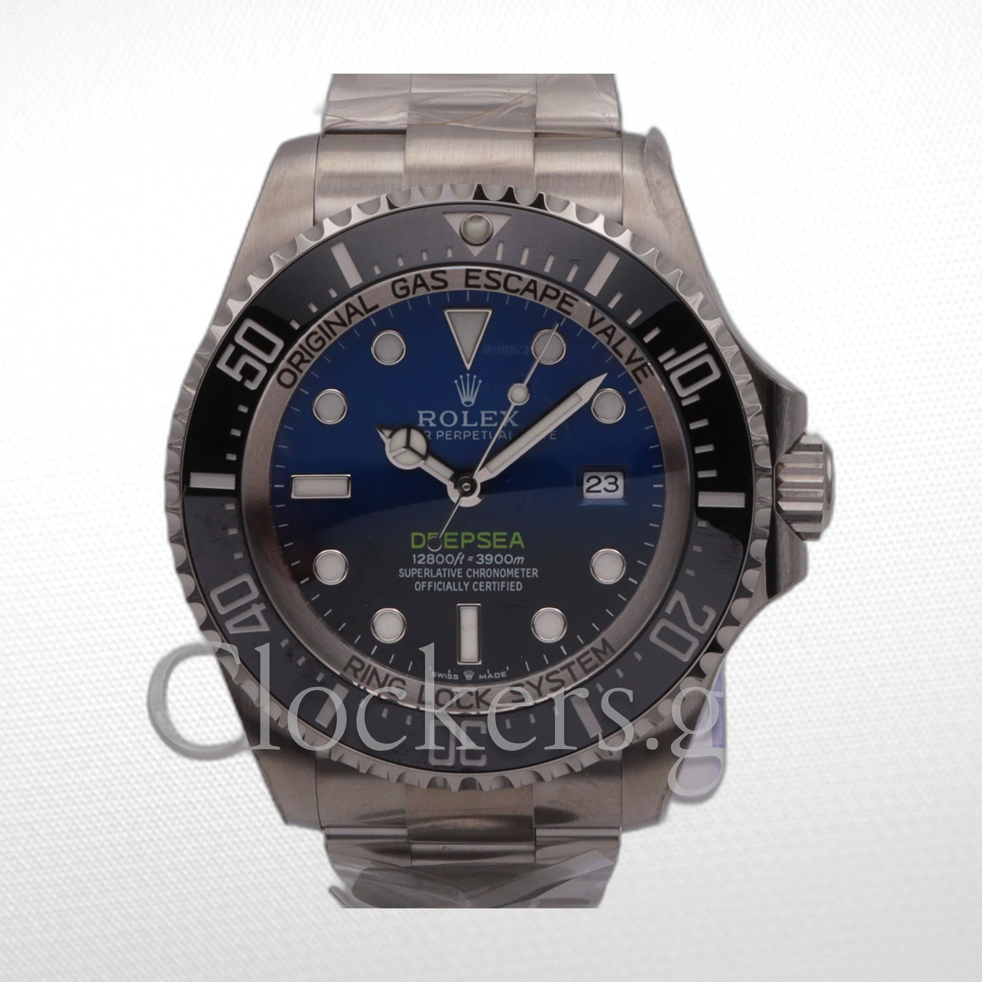 Rolex Sea-Dweller Deepsea MINT COMPLETE SET Sea-Dweller Deep Sea “James Cameron” Blue Titanium Caseback 136660