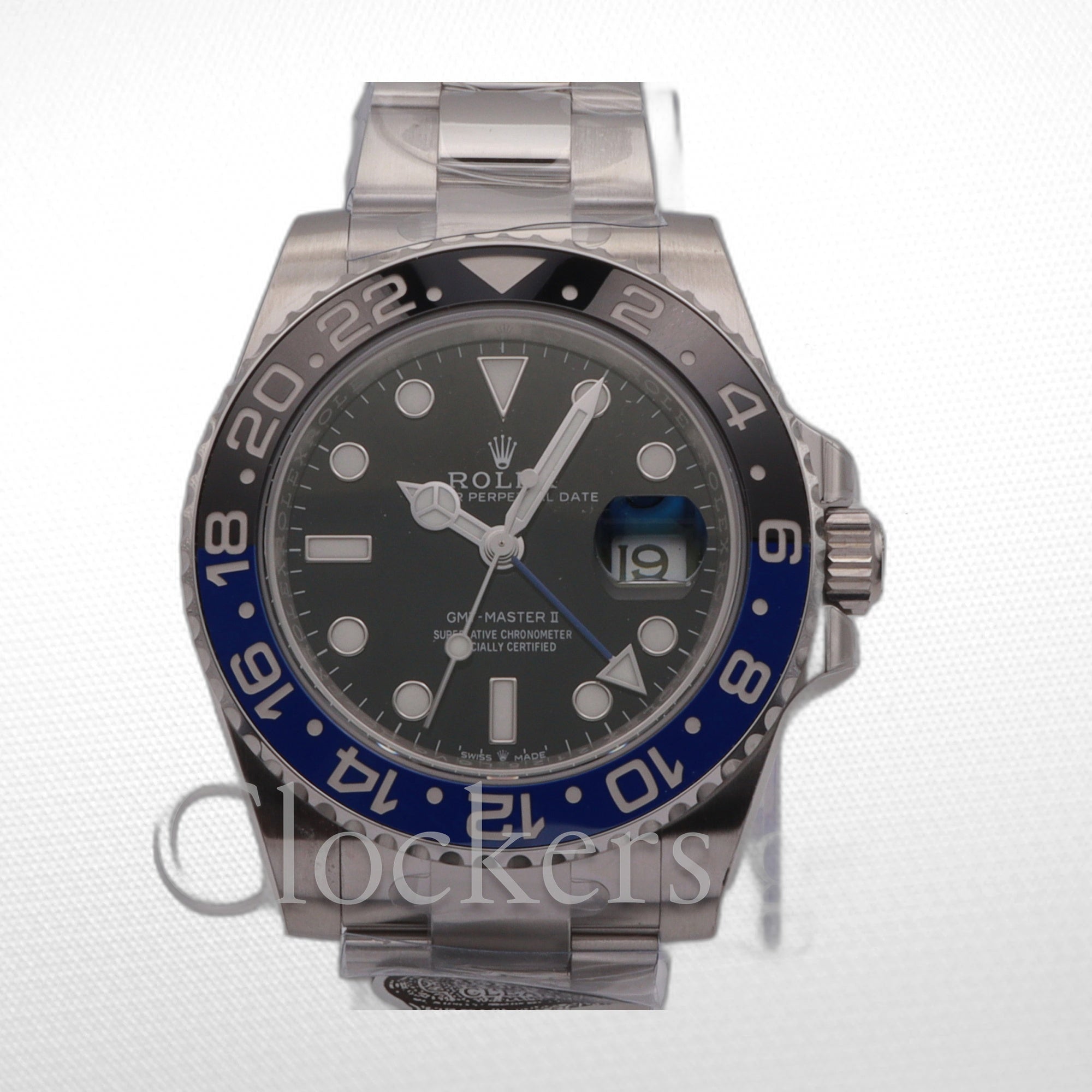 Rolex GMT-Master II  126710BLNR GMT-Master II 40mm “Batman” on Oyster Bracelet