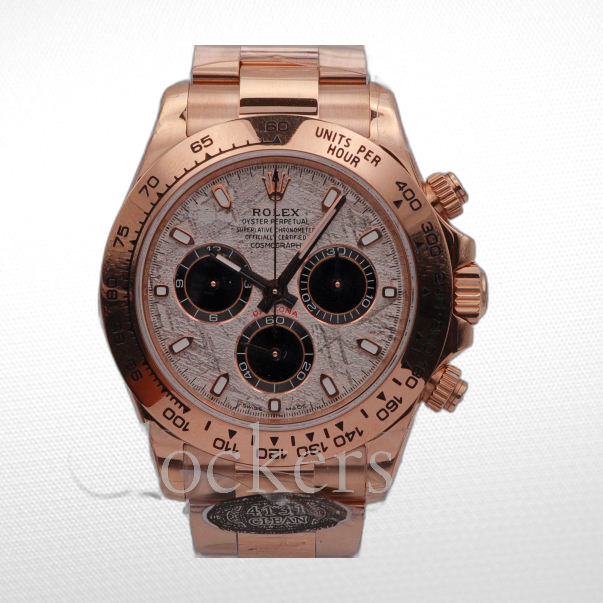Rolex Daytona 116505 Rose Gold Meteorite Dial