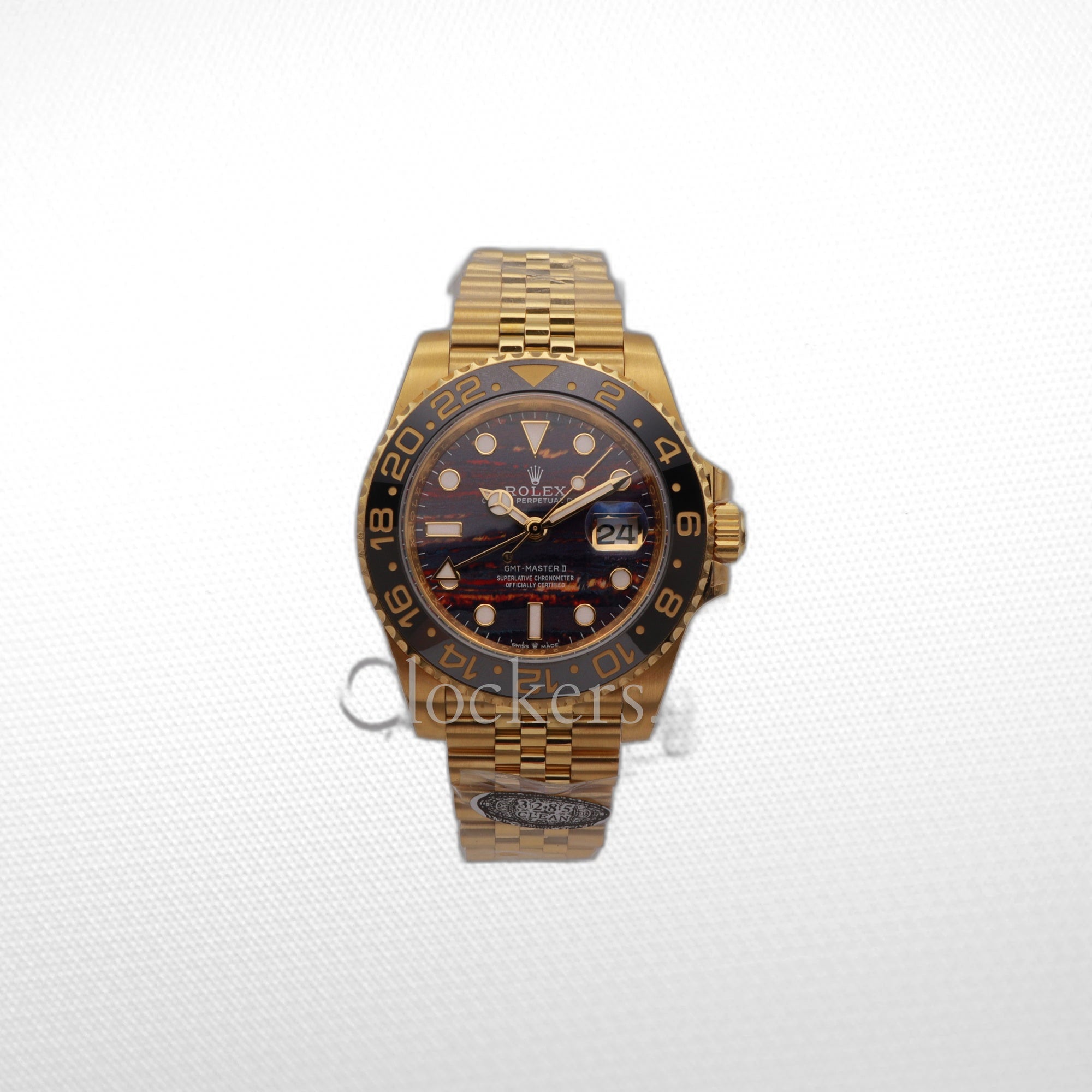 Rolex GMT-Master II New 2025 GMT-Master II 126718GRNR Yellow Gold Tiger Iron Dial Jubilee