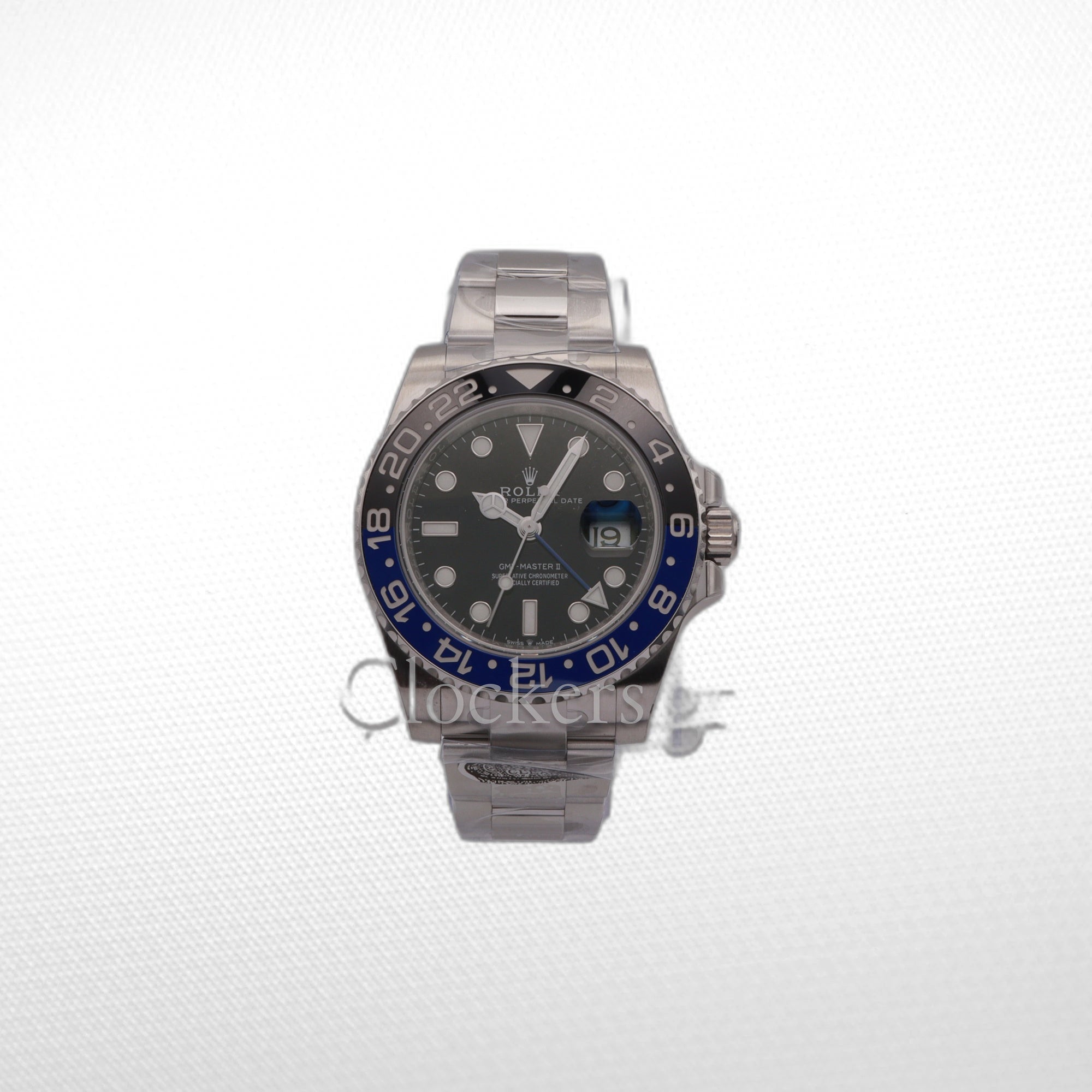 Rolex GMT-Master II  126710BLNR GMT-Master II 40mm “Batman” on Oyster Bracelet