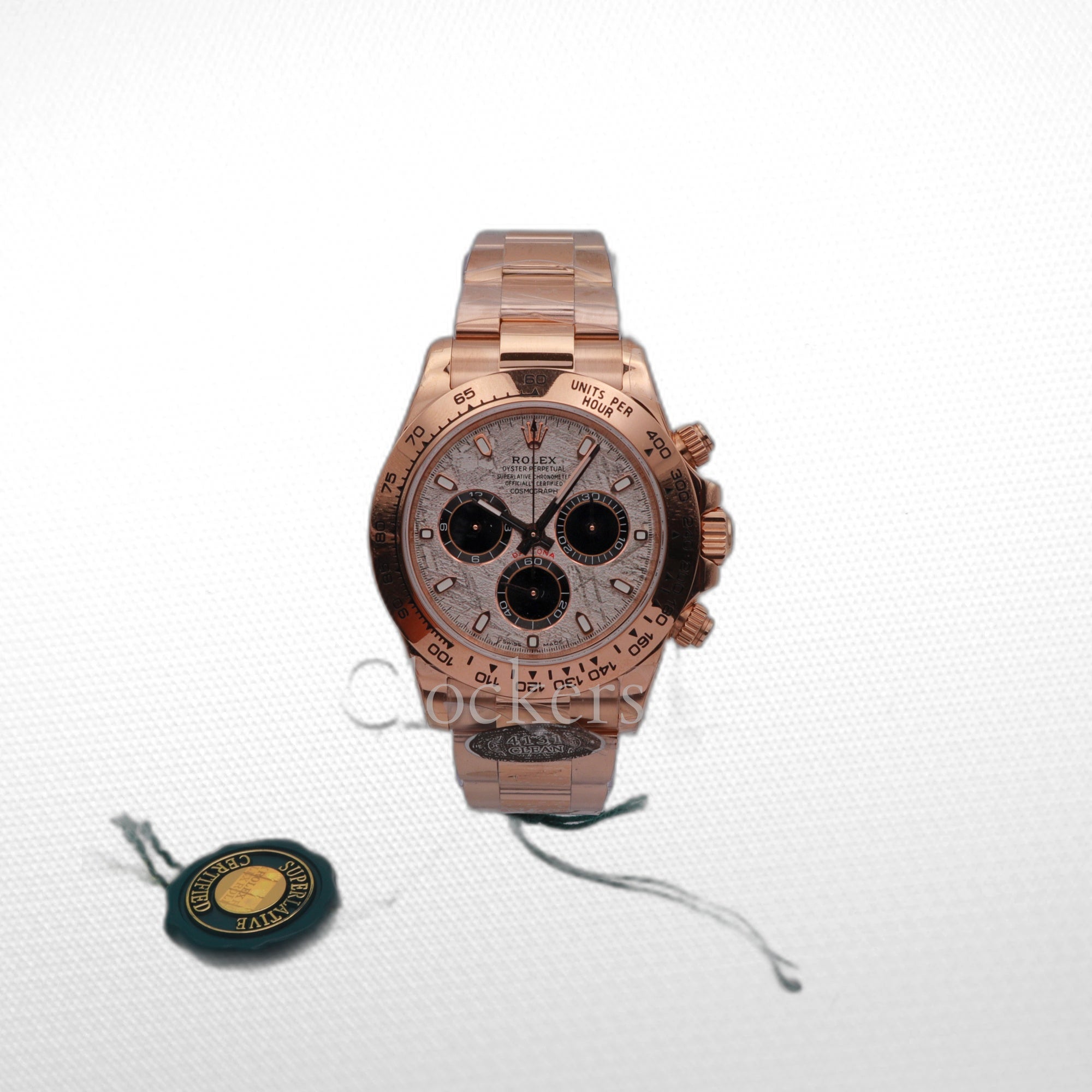 Rolex Daytona 116505 Rose Gold Meteorite Dial