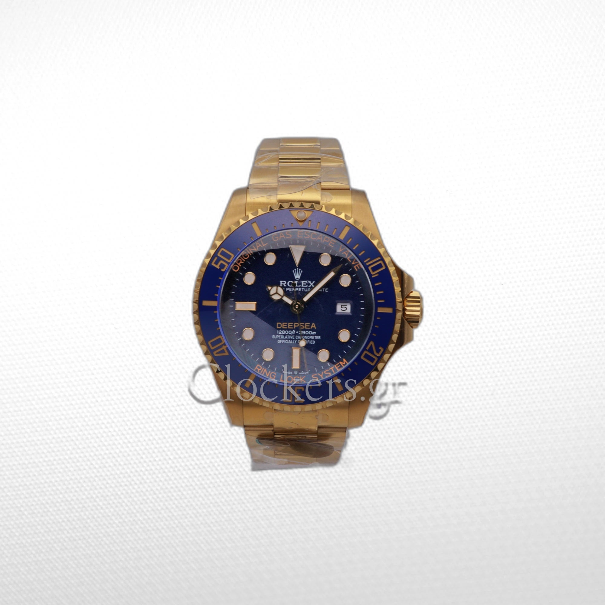 Rolex Sea-Dweller Deepsea 136668LB   44mm Yellow Gold Blue Dial & Blue Bezel