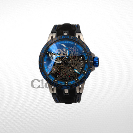 EXCALIBUR AVENTADOR S LIMITED EDITION SKELETON 47MM TITANIUM AND RUBBER