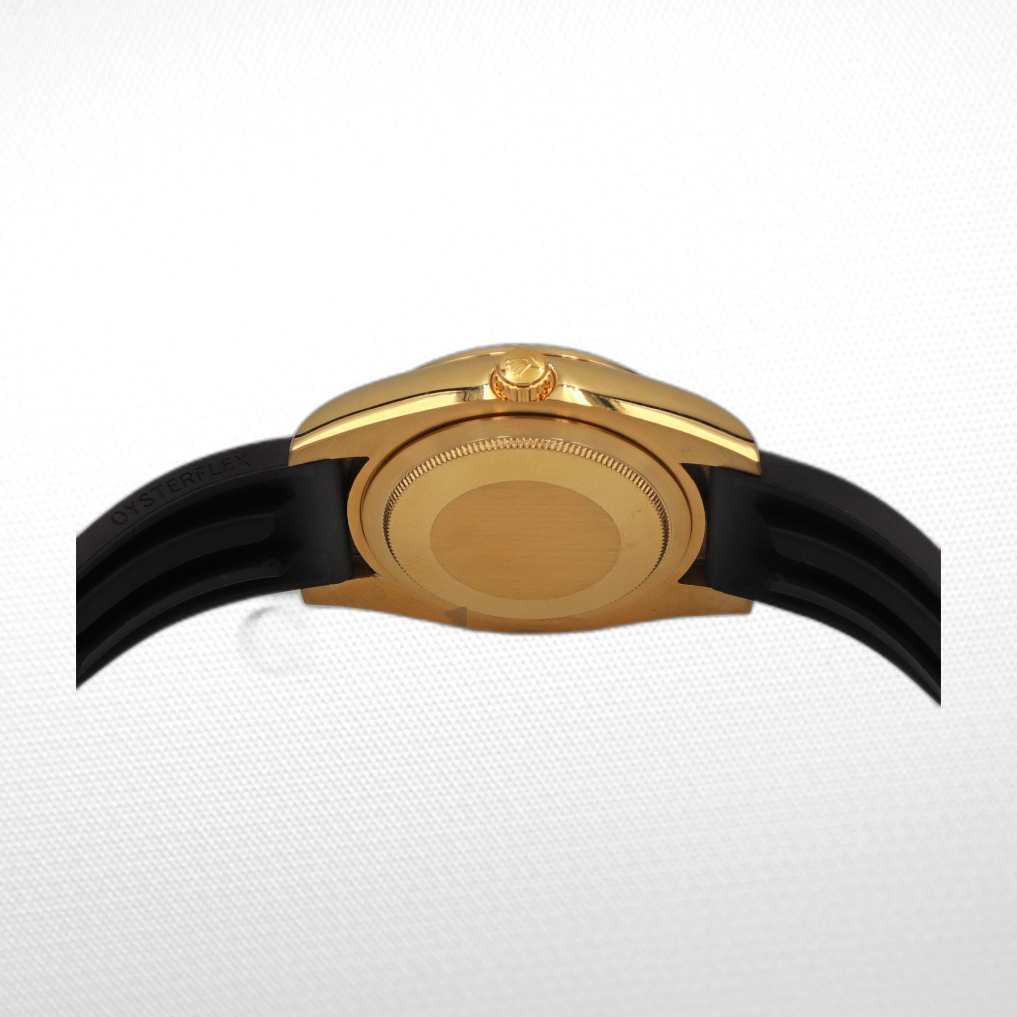 SKY-DWELLER BLACK DIAL AUTOMATIC MEN'S RUBBER