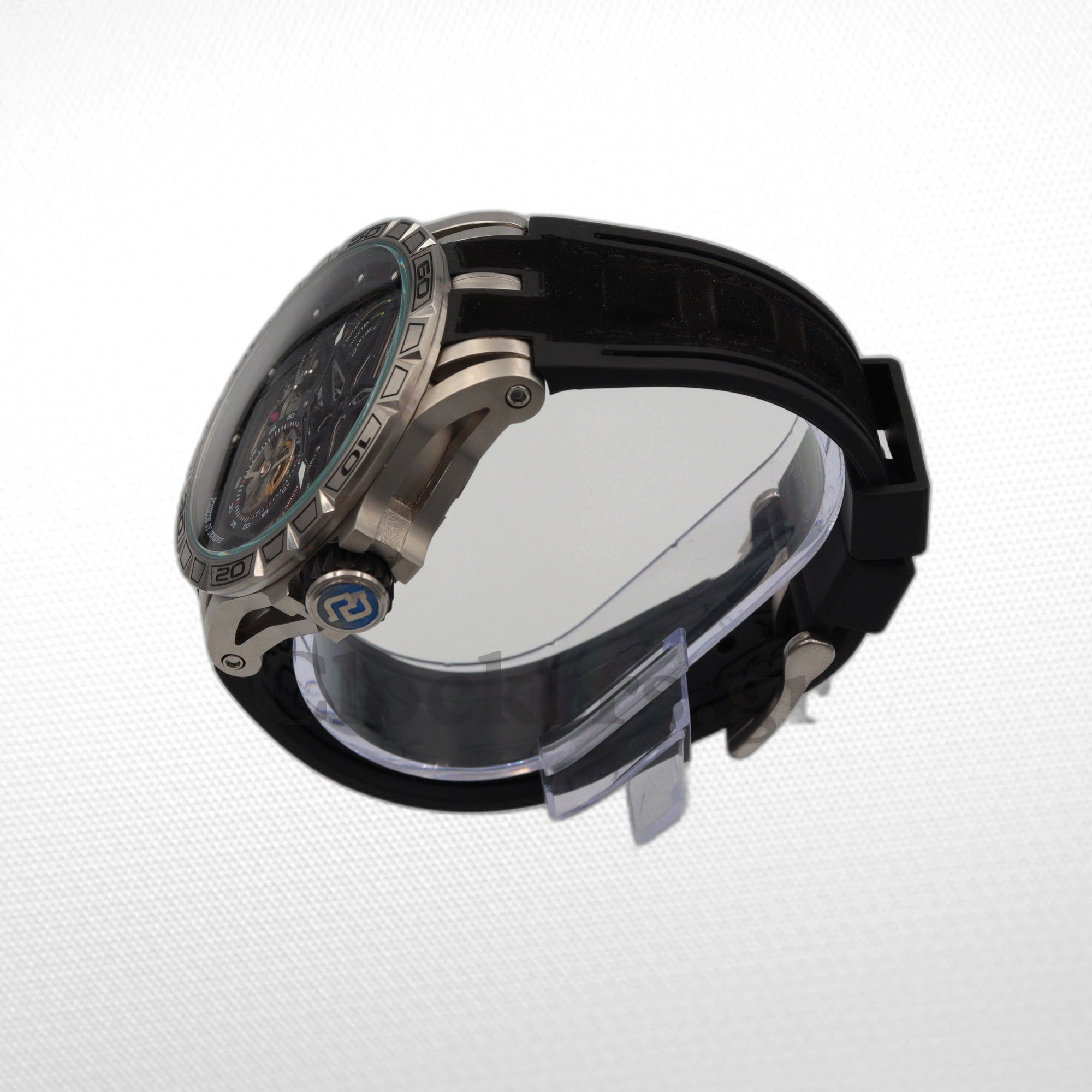 EXCALIBUR AVENTADOR S LIMITED EDITION SKELETON 47MM TITANIUM AND RUBBER WATCH