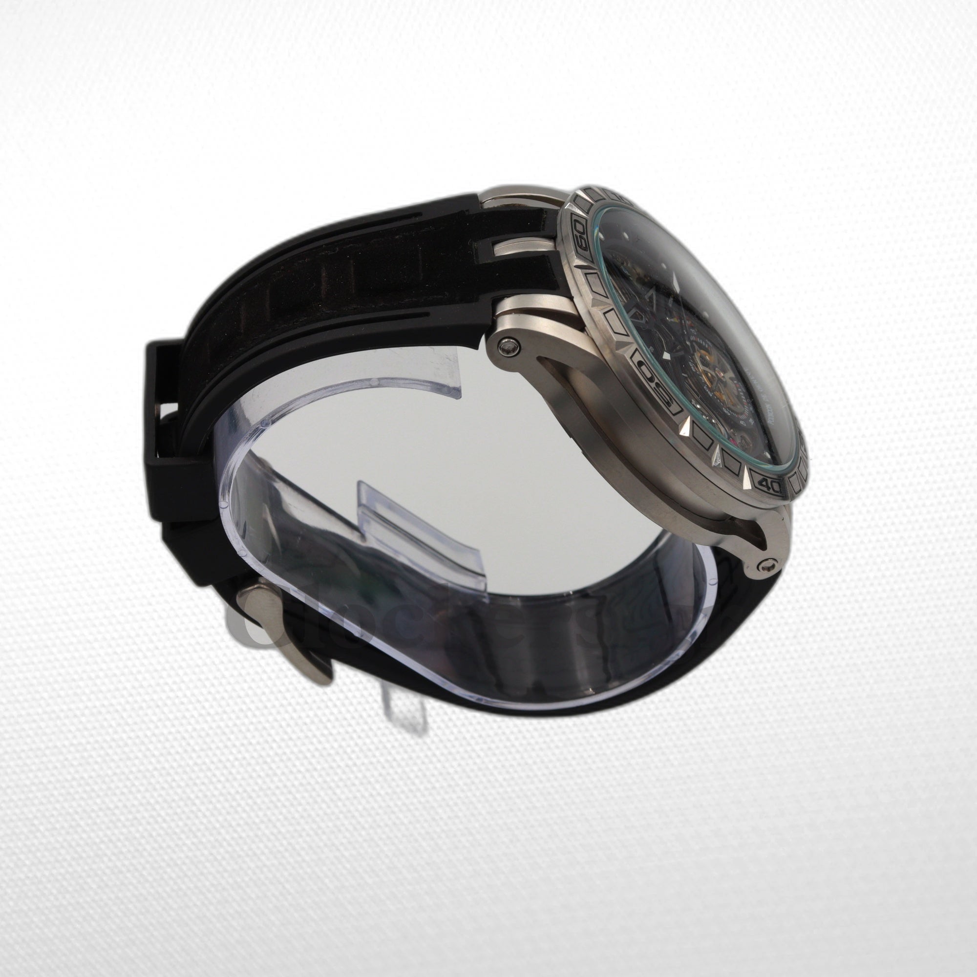 EXCALIBUR AVENTADOR S LIMITED EDITION SKELETON 47MM TITANIUM AND RUBBER WATCH
