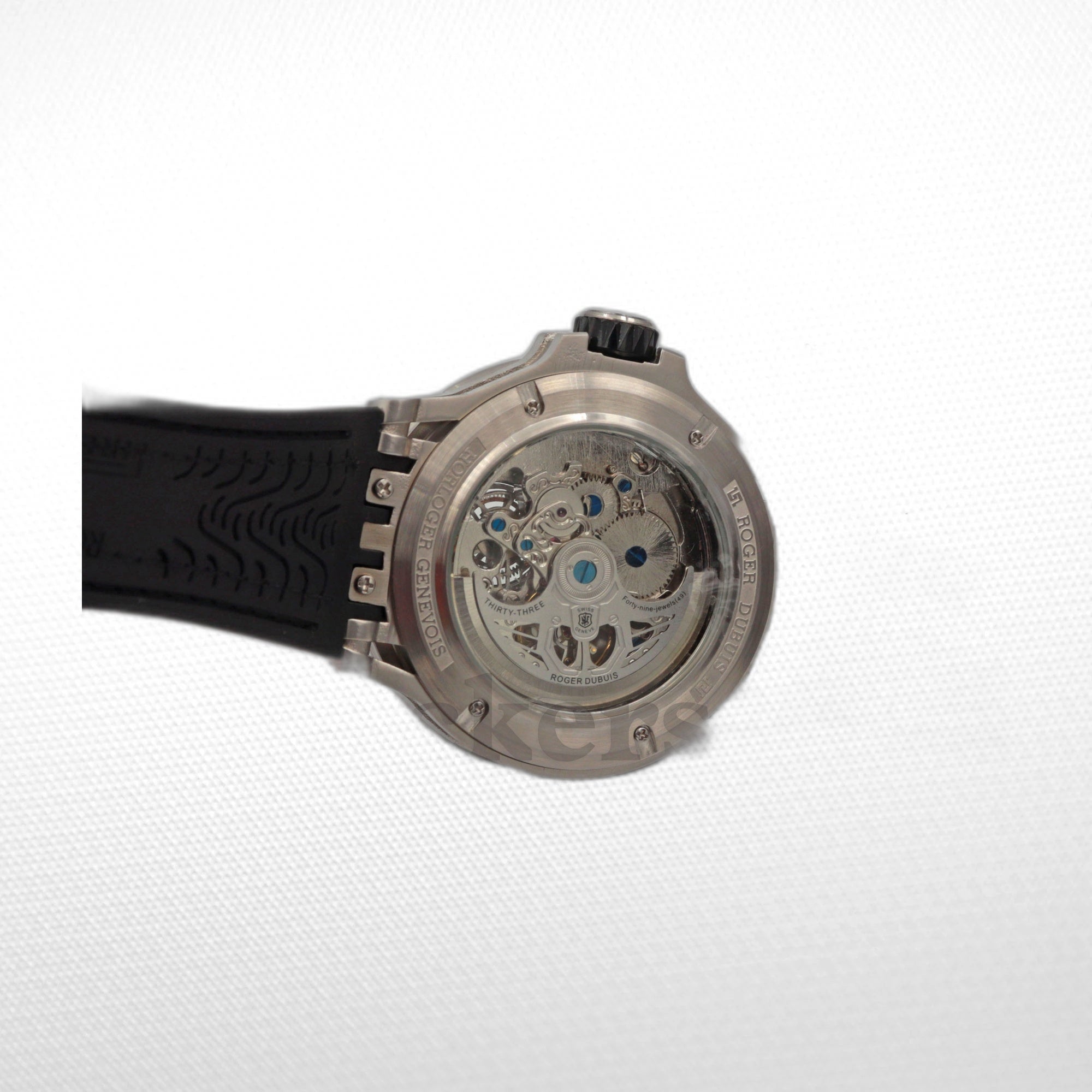 EXCALIBUR AVENTADOR S LIMITED EDITION SKELETON 47MM TITANIUM AND RUBBER WATCH