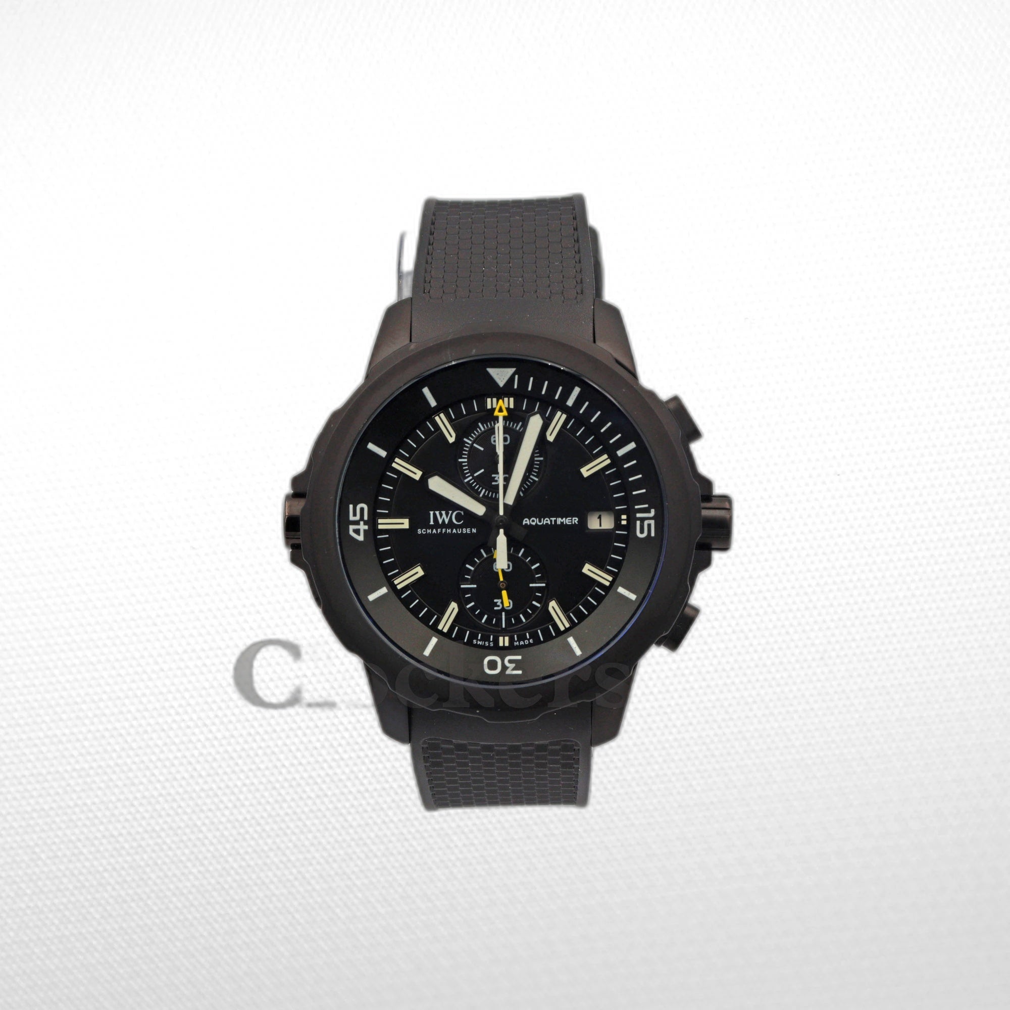IWC CHRONOGRAPH SS BLACK 44MM
