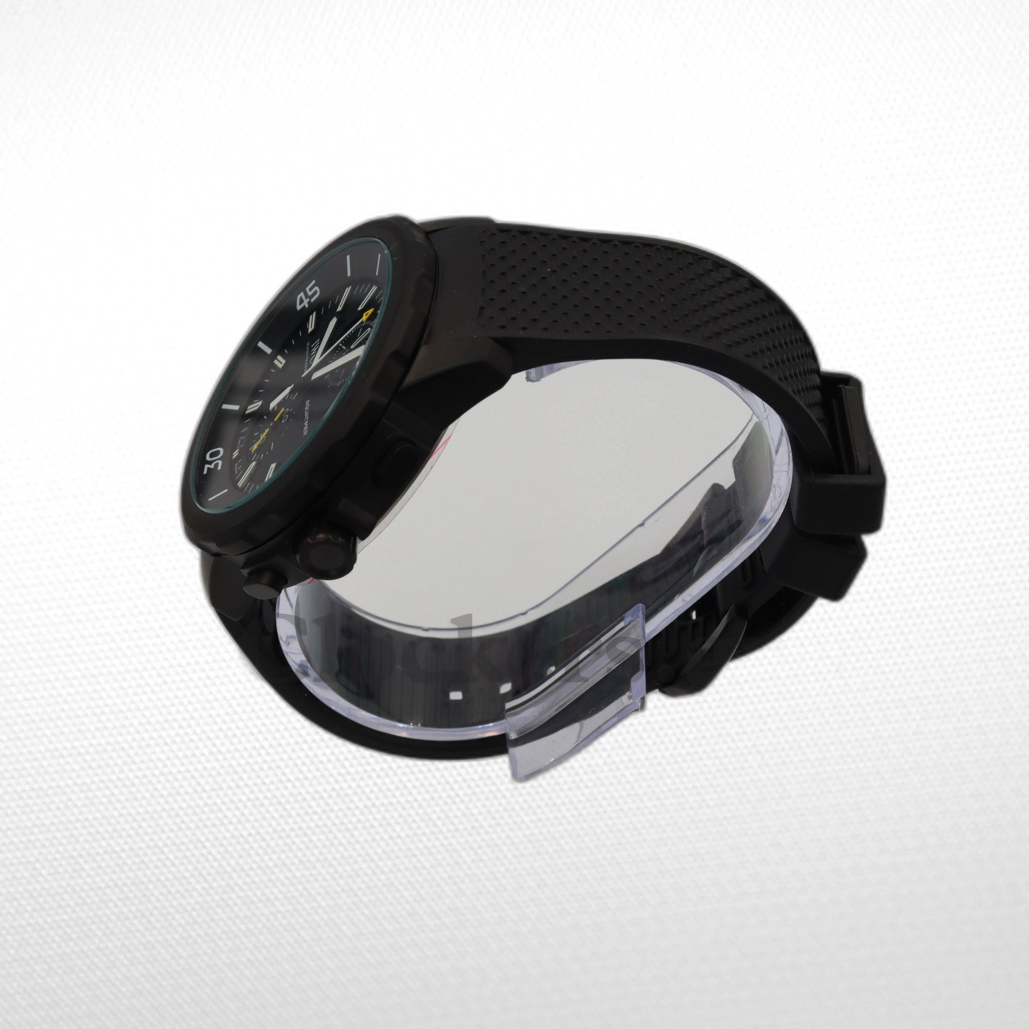 IWC CHRONOGRAPH SS BLACK 44MM