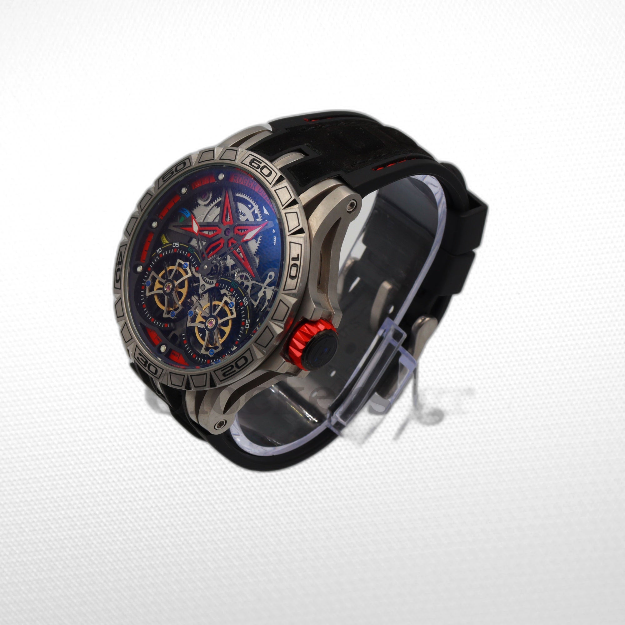 EXCALIBUR AVENTADOR S LIMITED EDITION SKELETON 47MM TITANIUM AND RUBBER