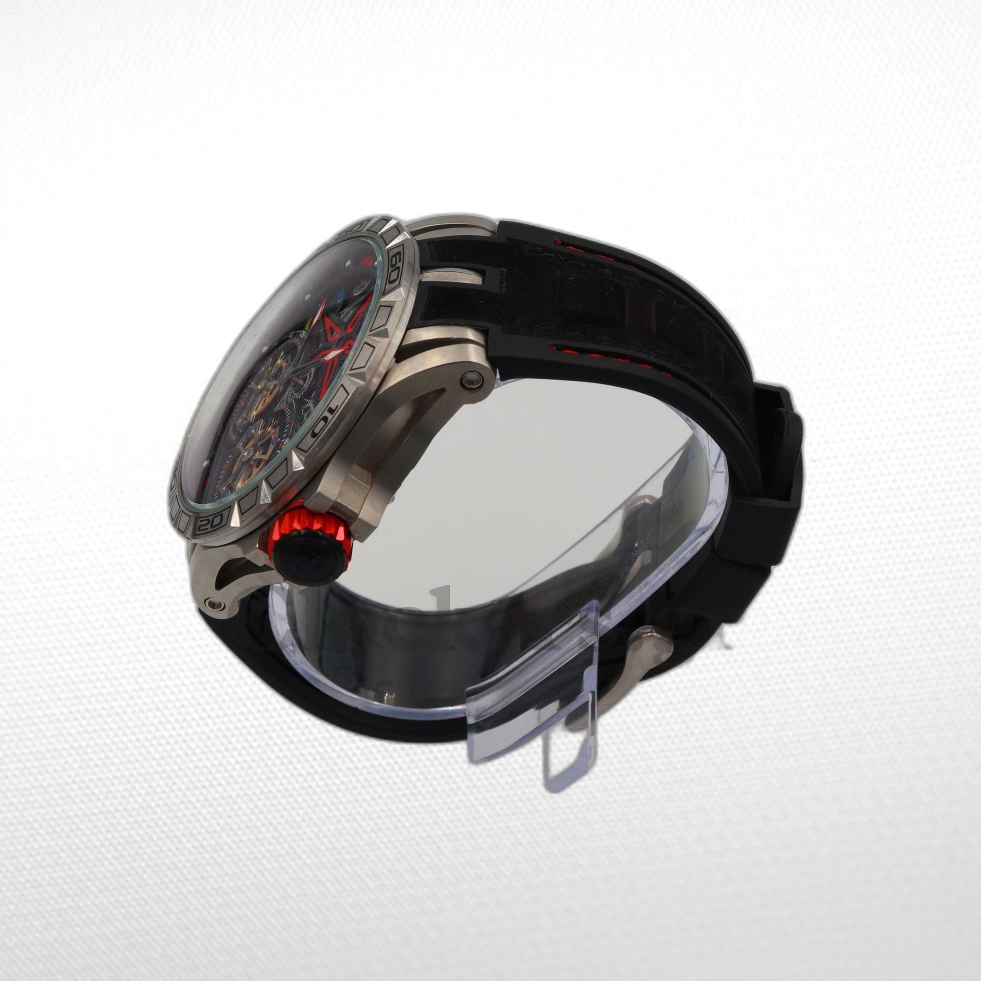 EXCALIBUR AVENTADOR S LIMITED EDITION SKELETON 47MM TITANIUM AND RUBBER