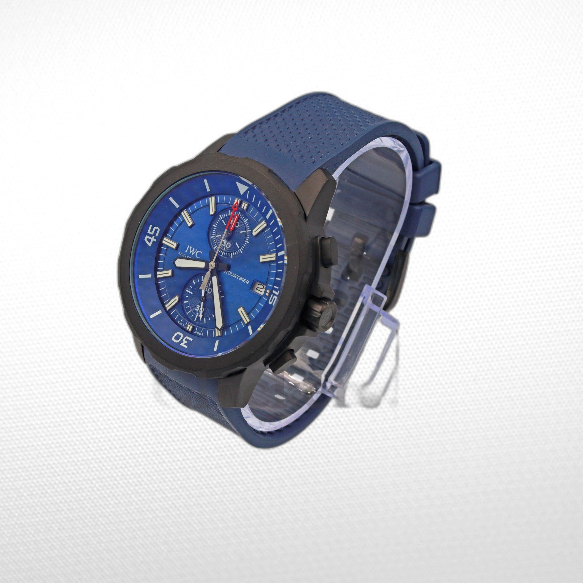 IWC CHRONOGRAPH SS BLUE 44MM