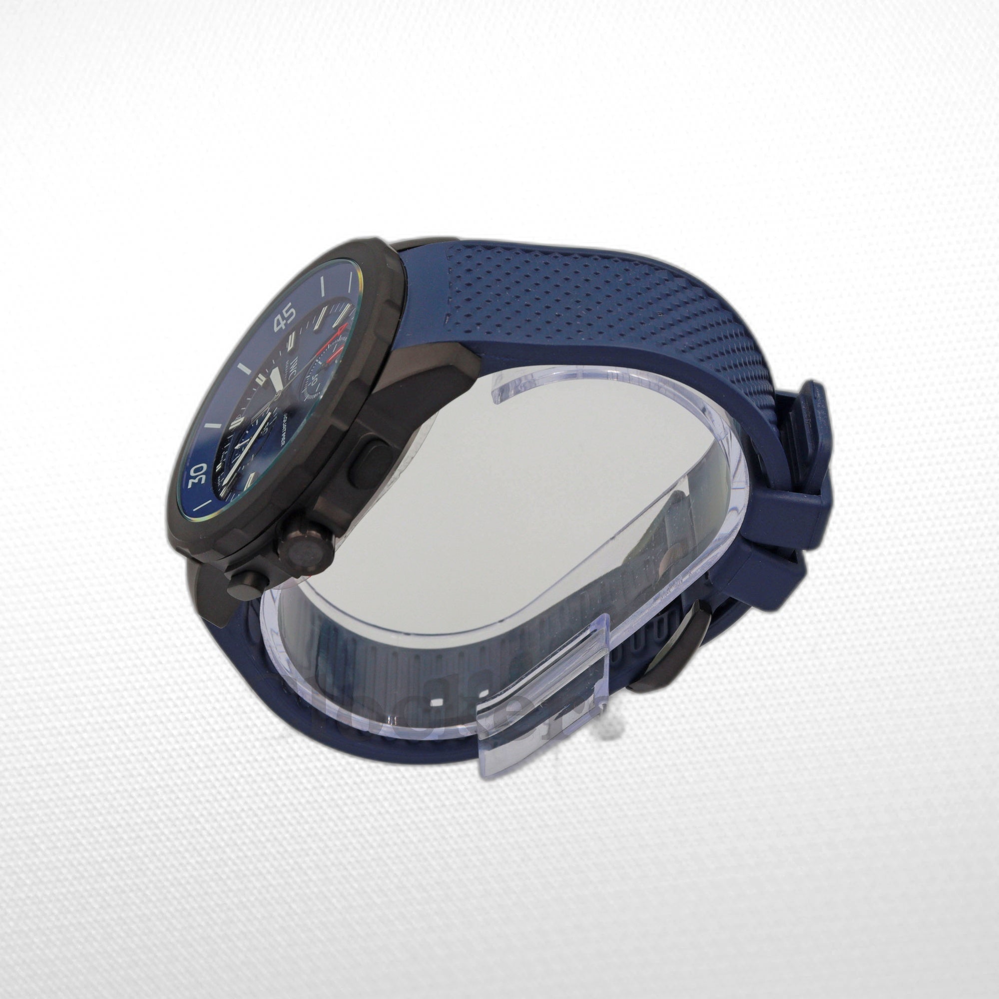 IWC CHRONOGRAPH SS BLUE 44MM