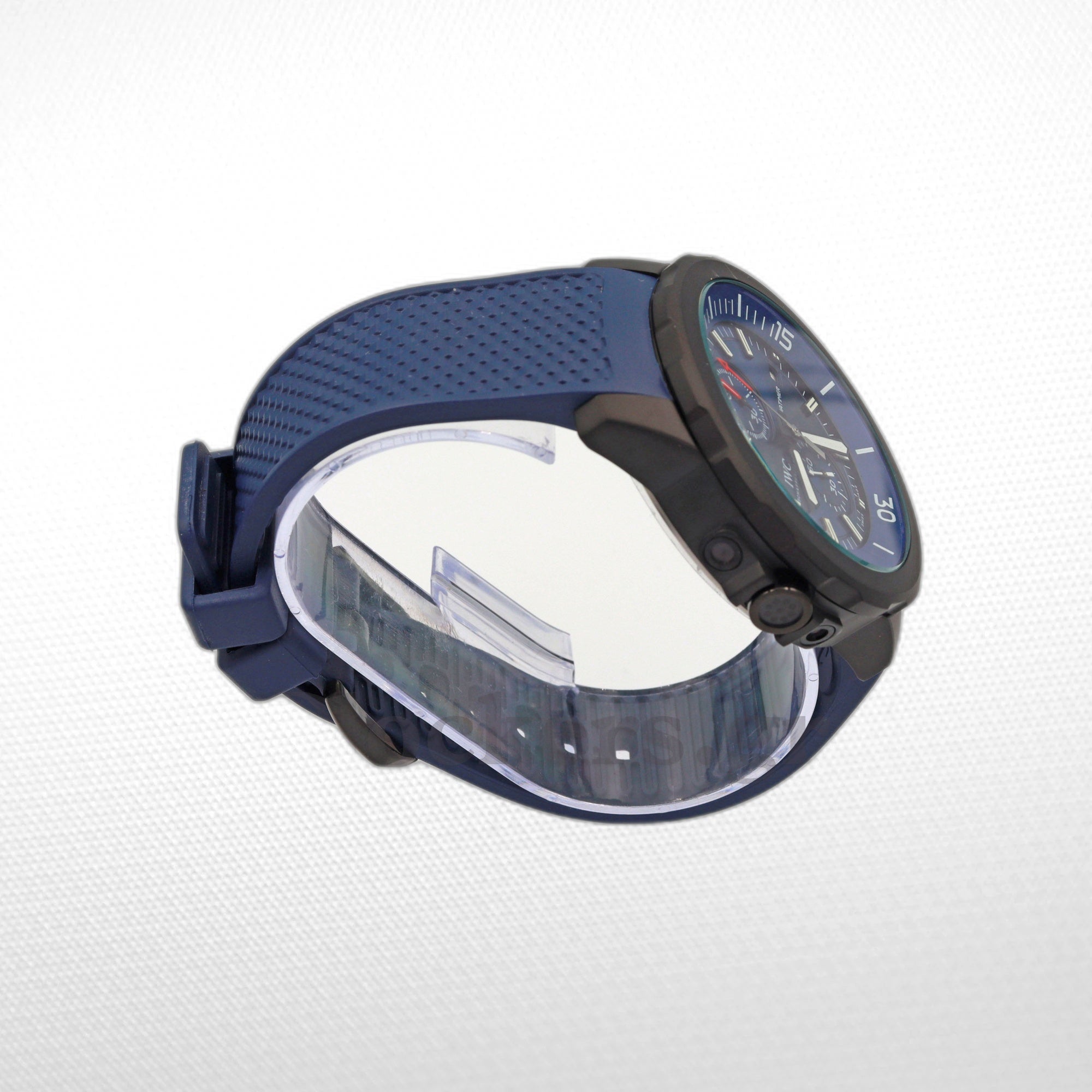 IWC CHRONOGRAPH SS BLUE 44MM