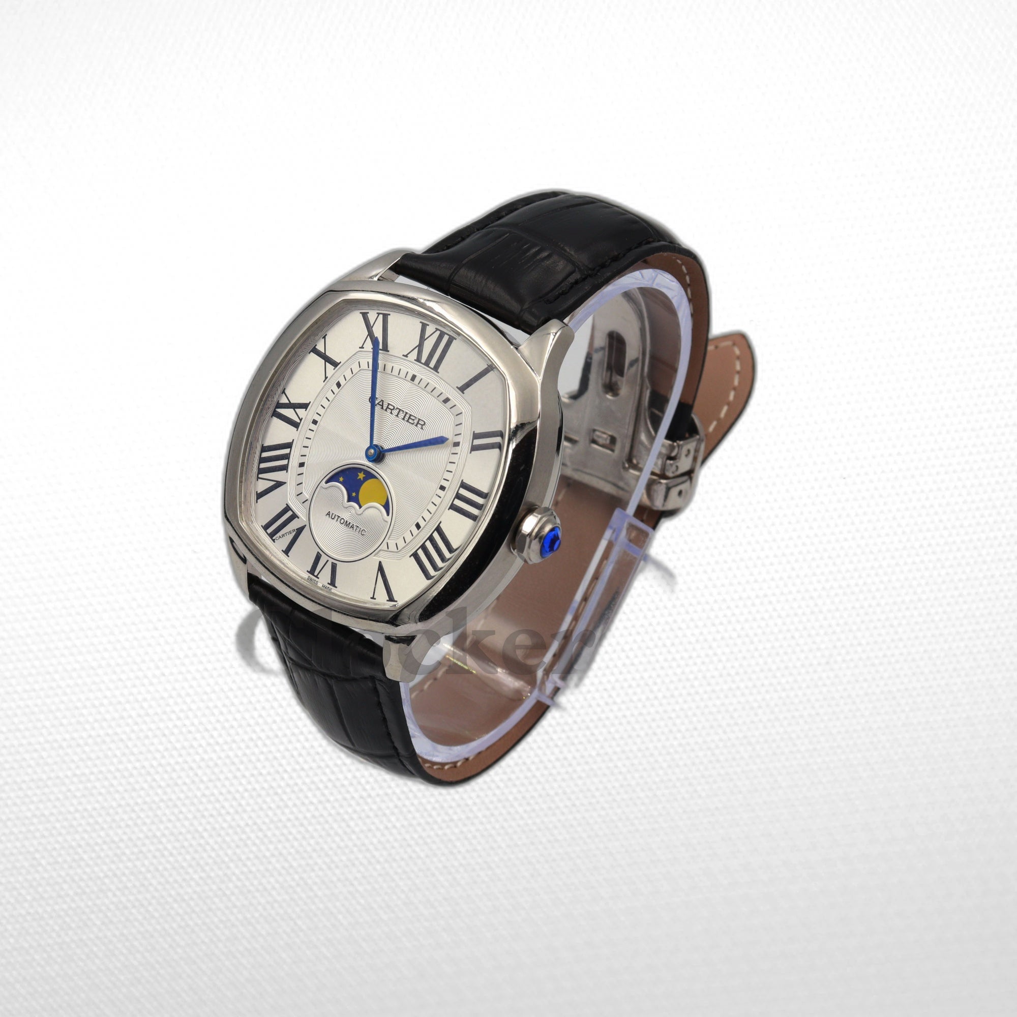 CΑRTIΕR DRIVE AUTOMATIC SILVERED FLINQUE DIAL MEN'S 41MM