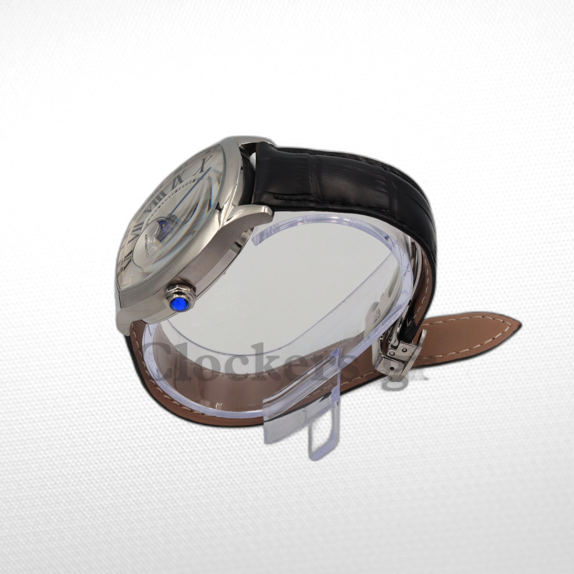 CΑRTIΕR DRIVE AUTOMATIC SILVERED FLINQUE DIAL MEN'S 41MM