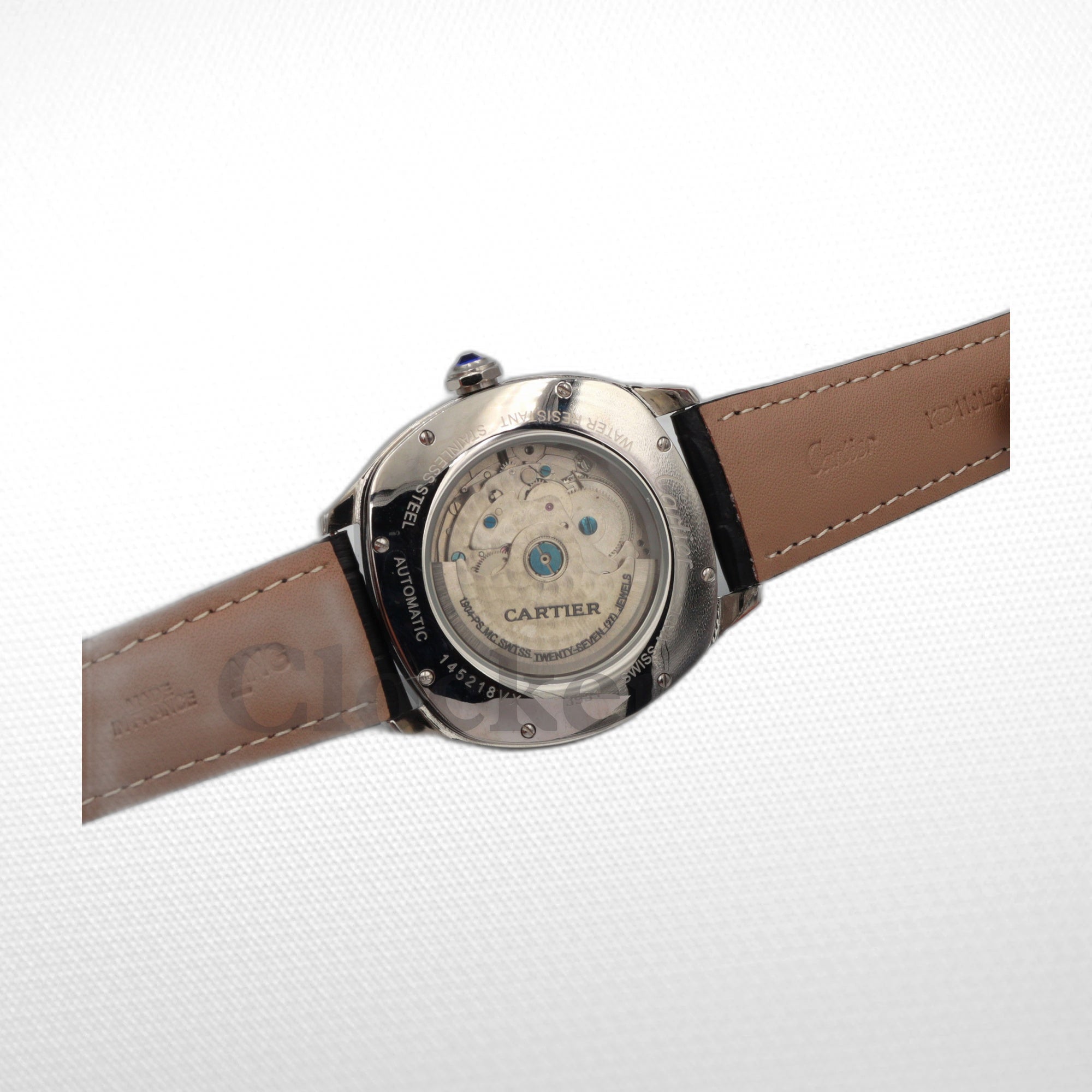 CΑRTIΕR DRIVE AUTOMATIC SILVERED FLINQUE DIAL MEN'S 41MM
