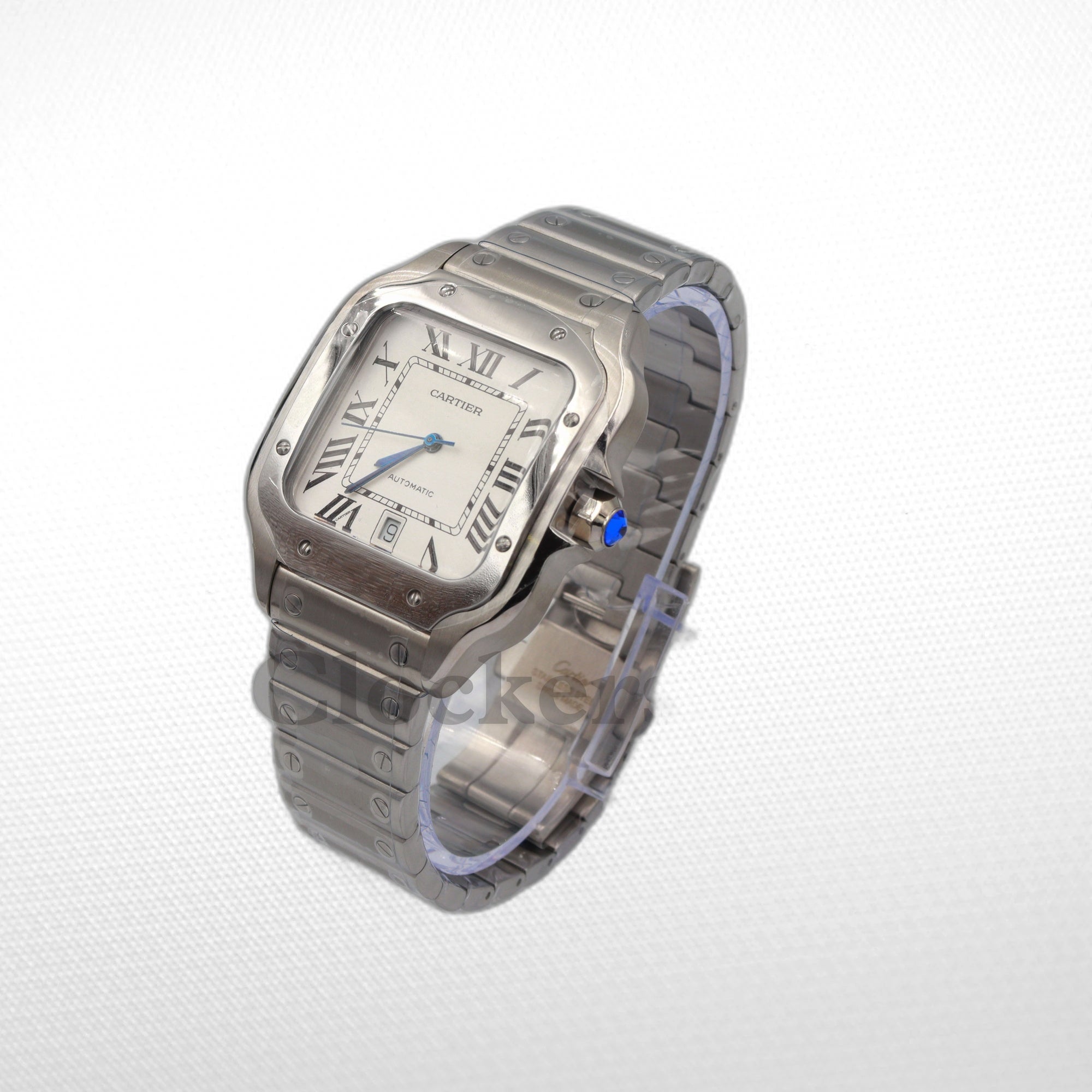 CARTIER  SANTOS DE WATCH MEDIUM MODEL, AUTOMATIC