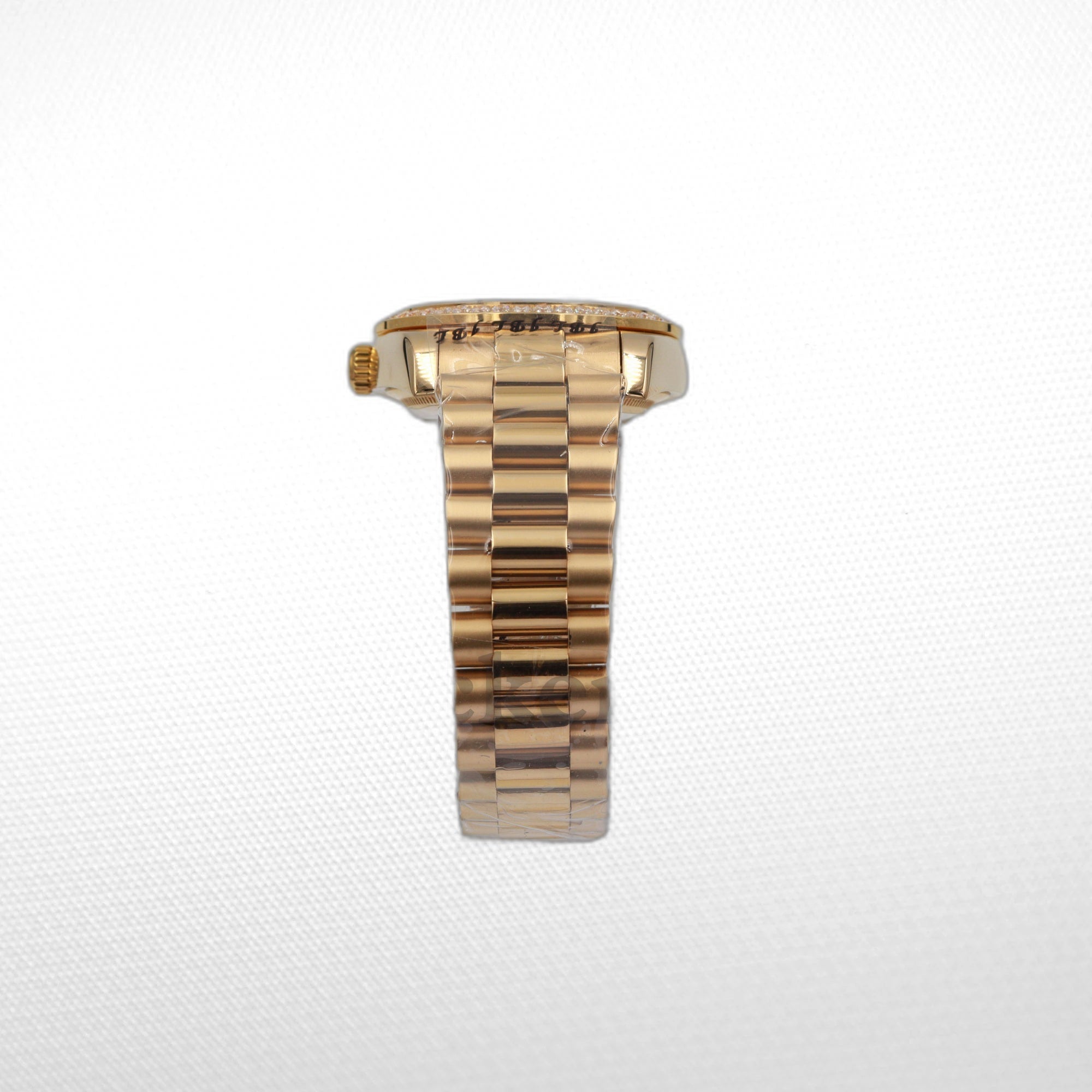 DAYDATE 36MM YELLOW GOLD GOLD DIAL DIAMONDS MARKERS