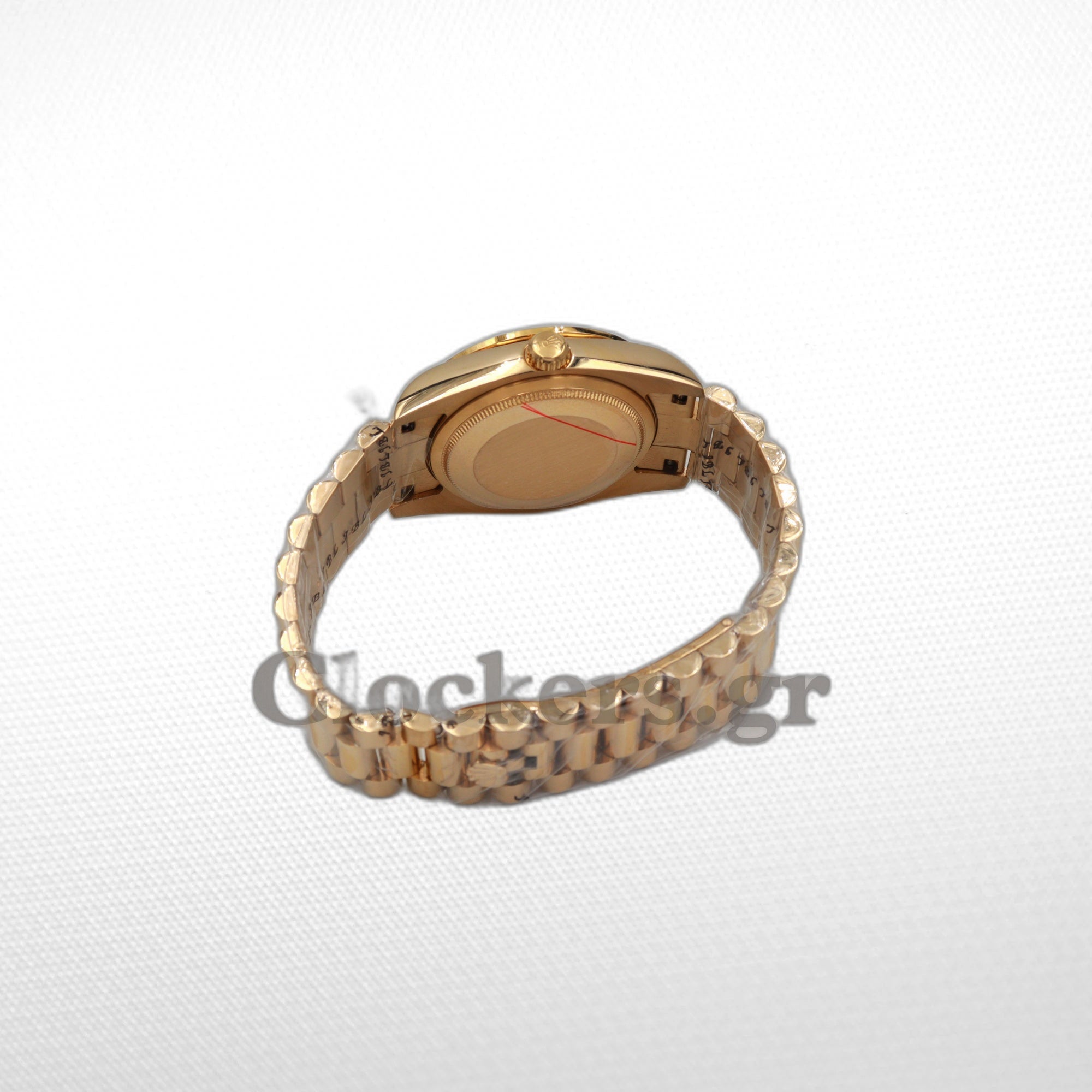 DAYDATE 36MM YELLOW GOLD GOLD DIAL DIAMONDS MARKERS