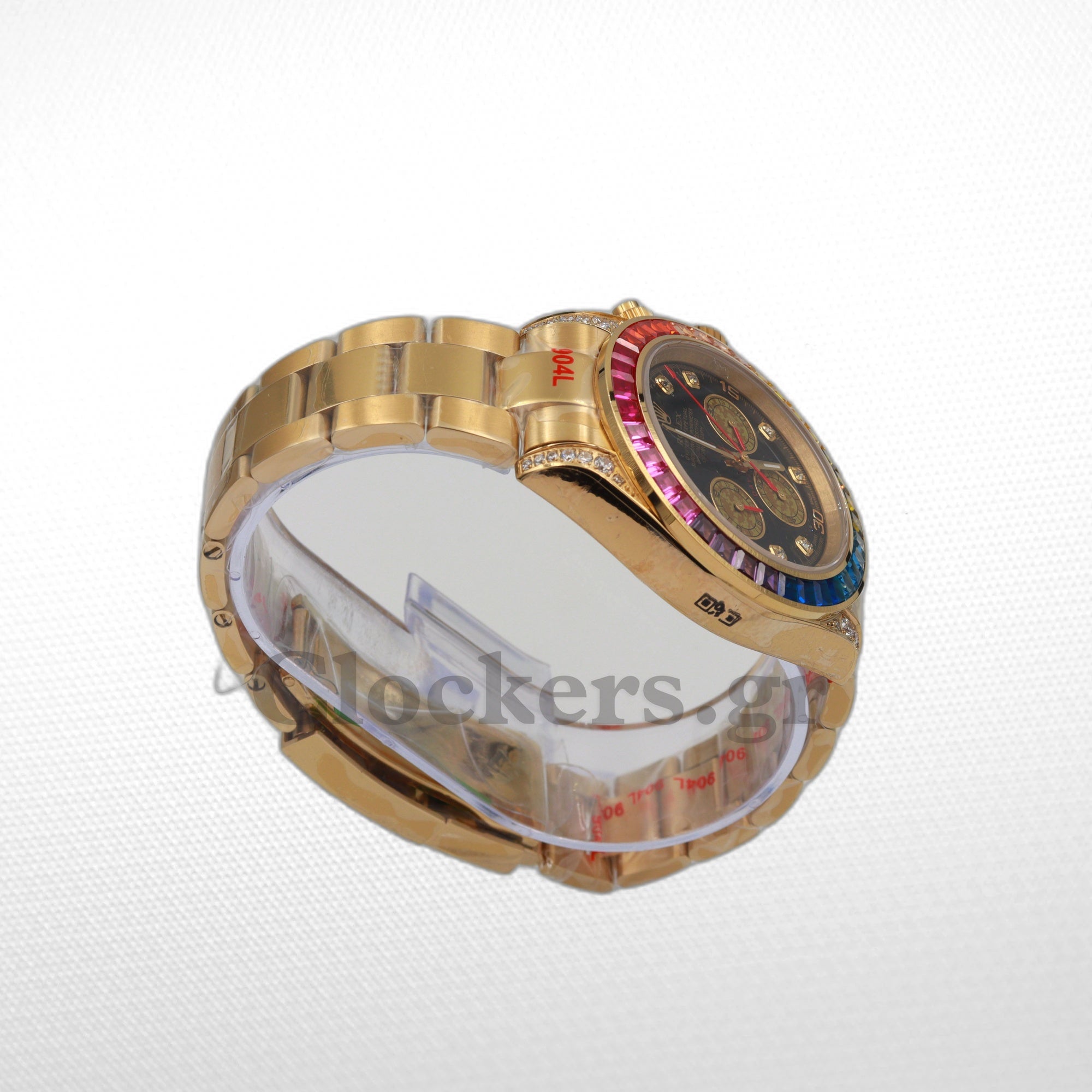 C0SMOGRAPH DAYT0NA BLACK DIAL  GOLD RAINBOW 40MM