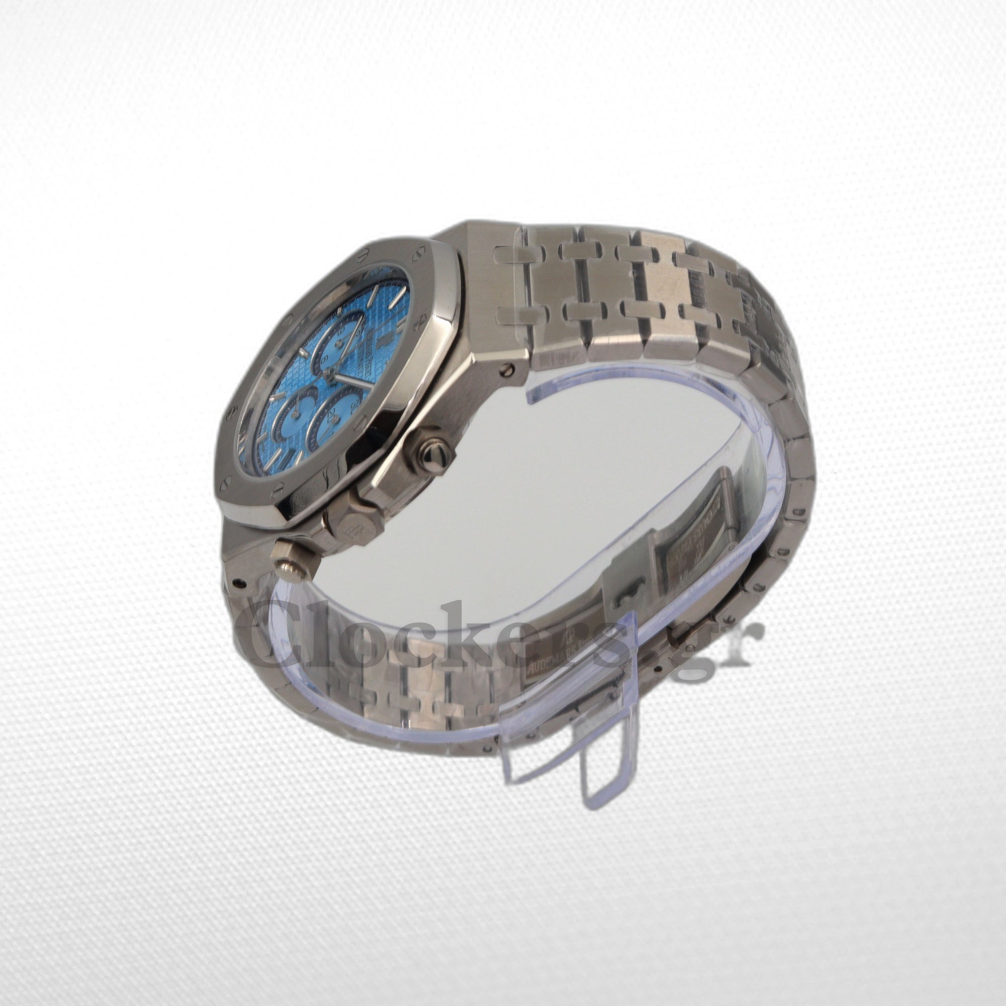 AUDEMARS PIGUET ROYAL OAK CHRONOGRAPH WHITE GOLD ICE BLUE