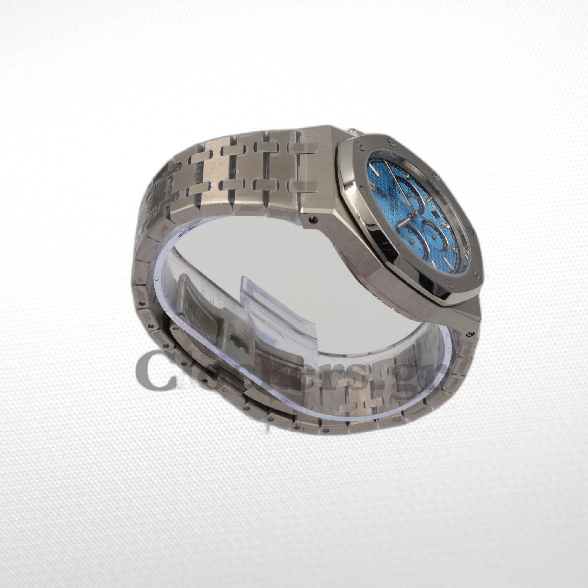 AUDEMARS PIGUET ROYAL OAK CHRONOGRAPH WHITE GOLD ICE BLUE