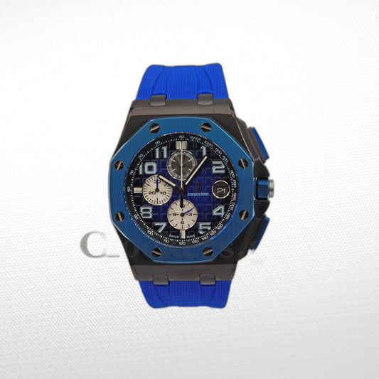 AUDEMARS PIGUET ROYAL OAK OFFSHORE Chronograph  44MM DIAL BLUE CERAMIC