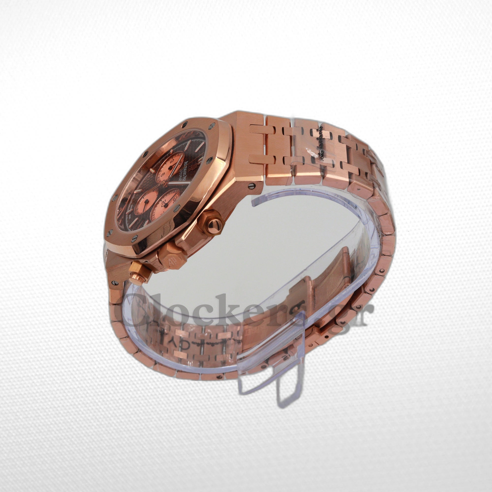 AUDEMARS PIGUET ROYAL OAK CHRONOGRAPH PINK GOLD BROWN DIAL 26239OR.OO.D821CR