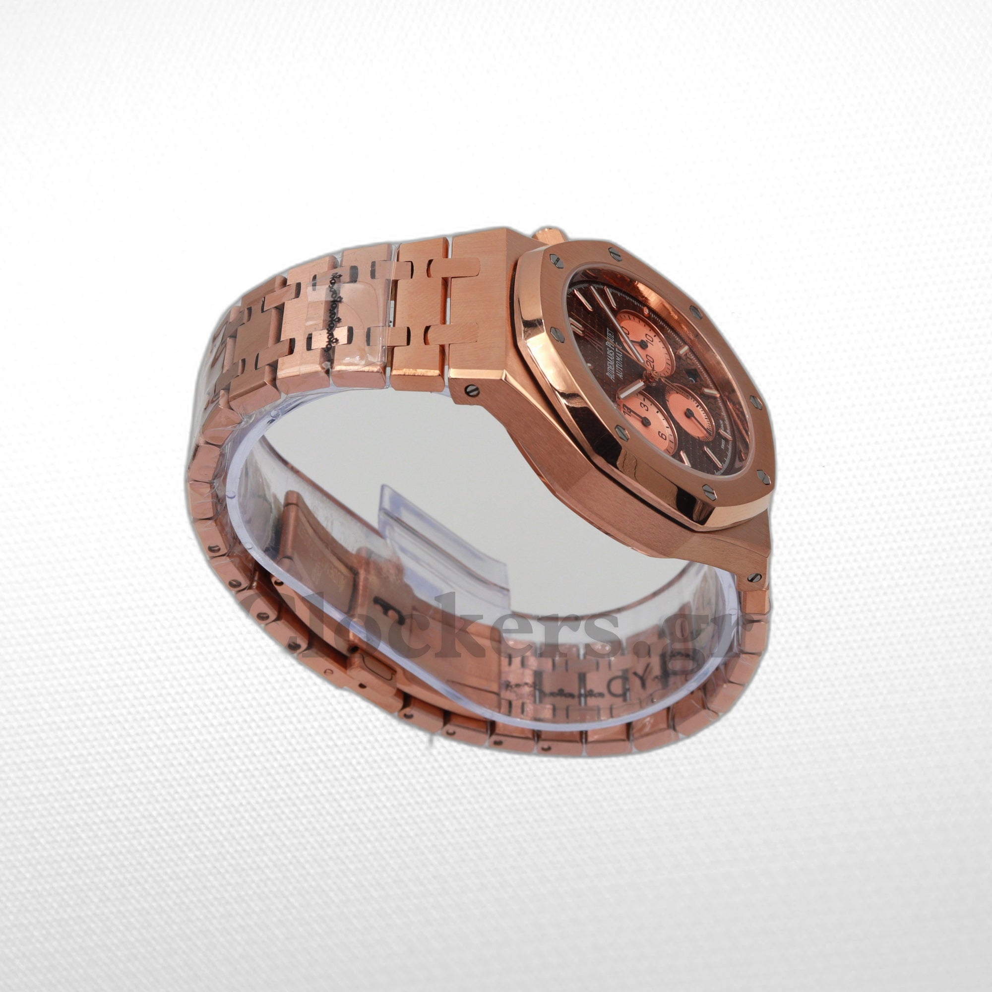 AUDEMARS PIGUET ROYAL OAK CHRONOGRAPH PINK GOLD BROWN DIAL 26239OR.OO.D821CR