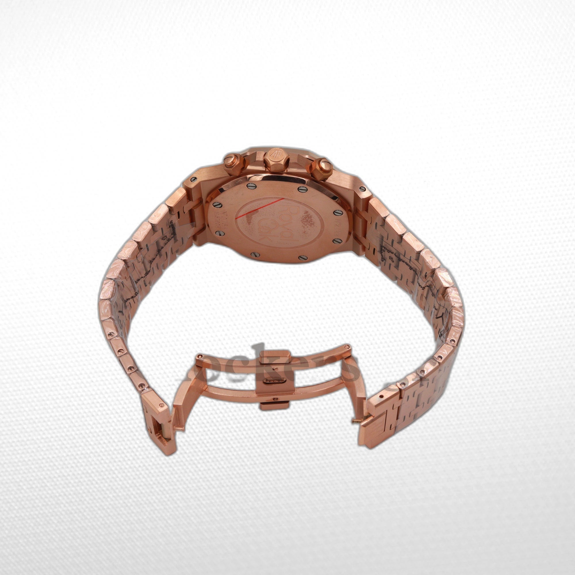 AUDEMARS PIGUET ROYAL OAK CHRONOGRAPH PINK GOLD BROWN DIAL 26239OR.OO.D821CR