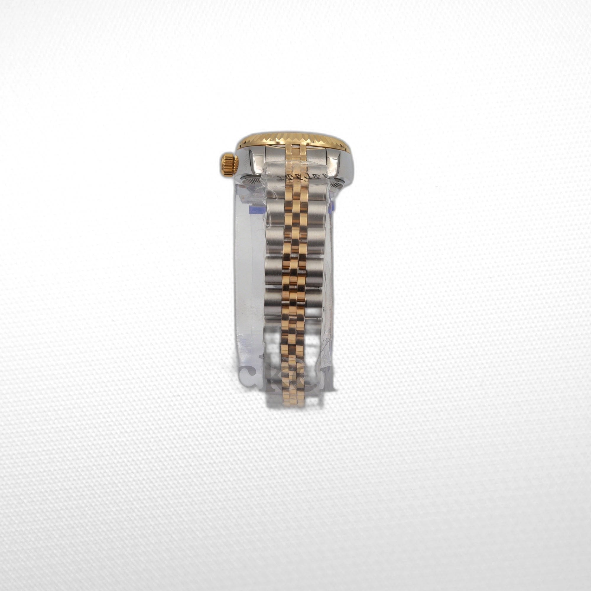 DATEJUST 28MM STAINLESS STEEL AND  GOLD MIDSIZE WATCH ROMAN
