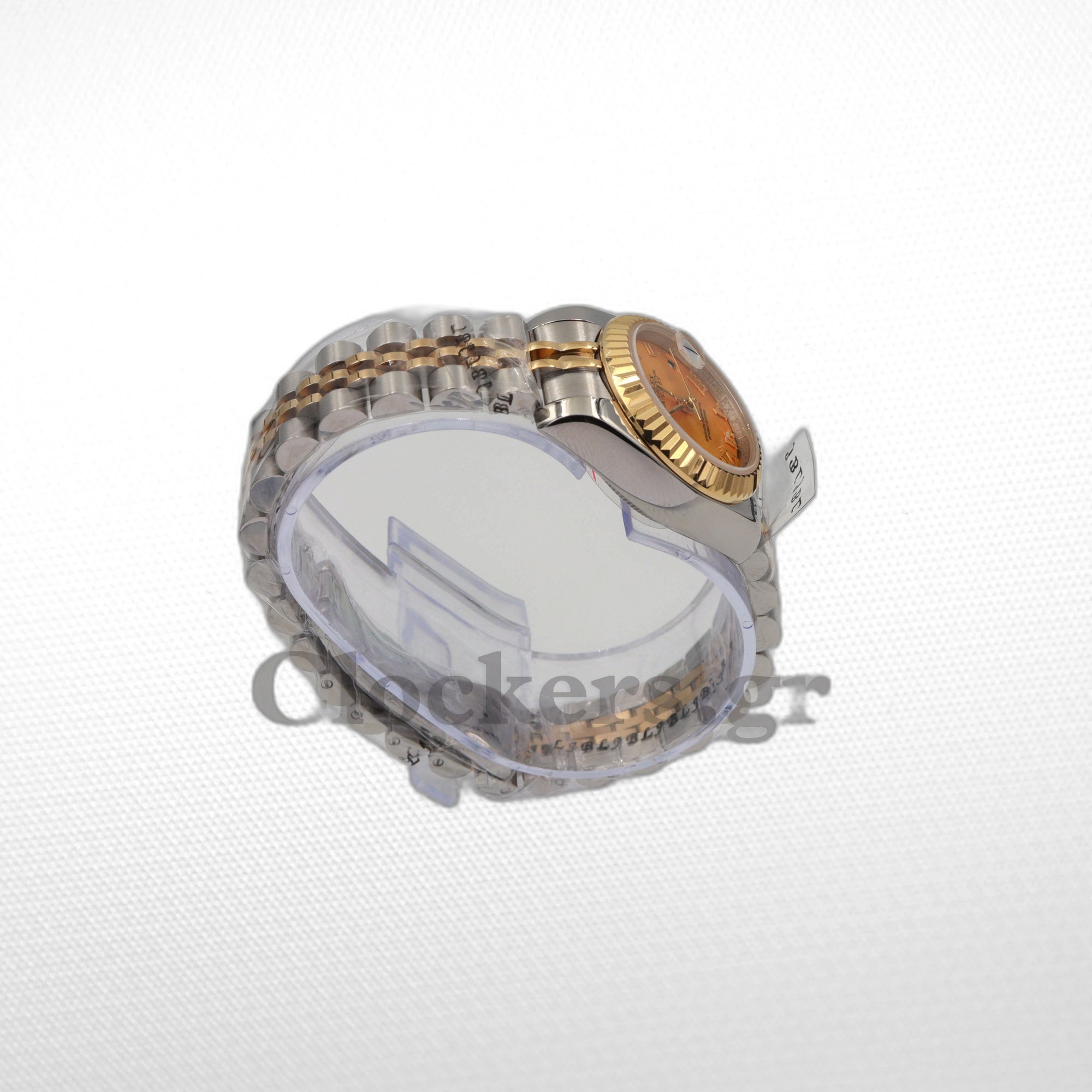 DATEJUST 28MM STAINLESS STEEL AND  GOLD MIDSIZE WATCH ROMAN