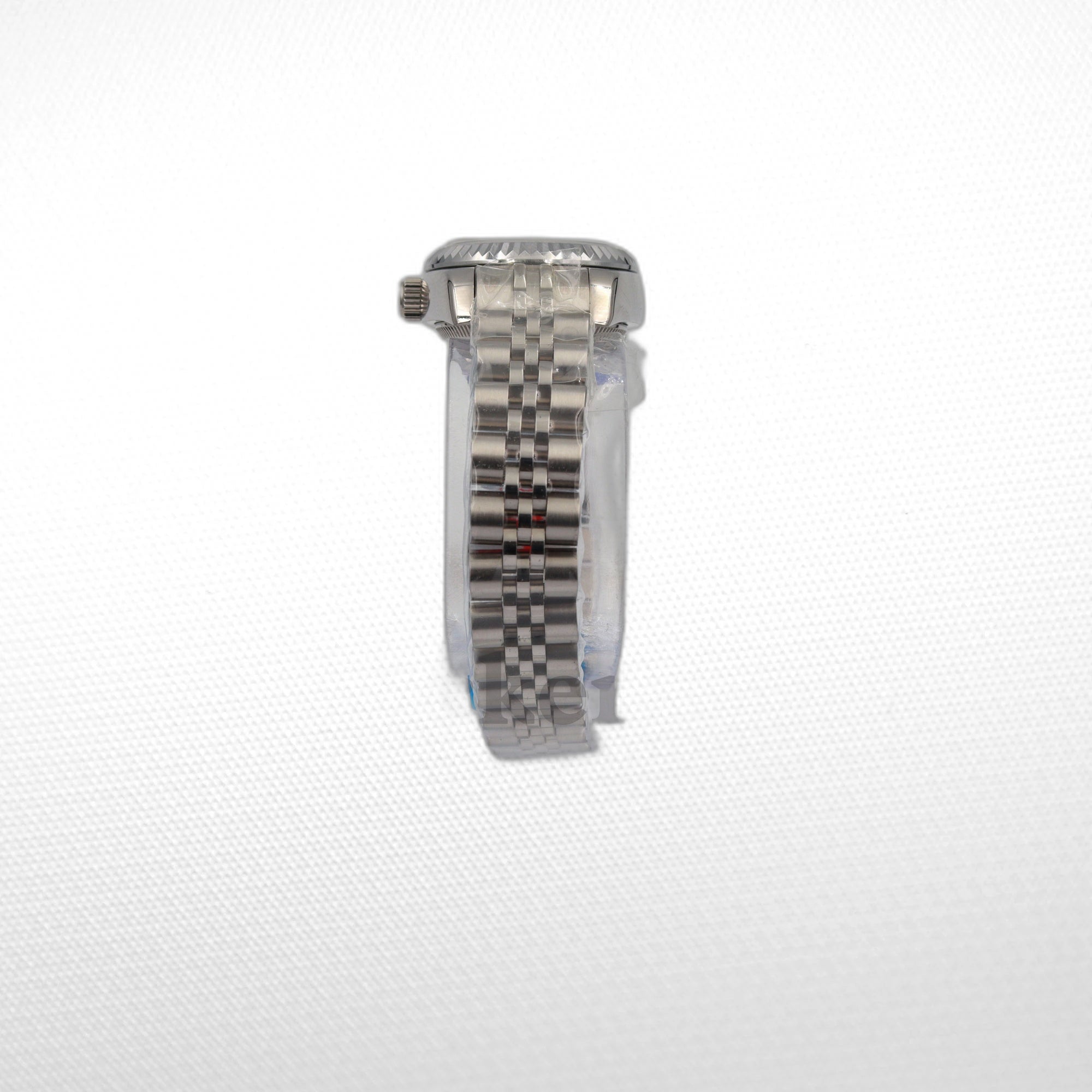 DATEJUST 28MM SS SILVER JUBILEE BROWN DIAL DIAMONDS MARKERS