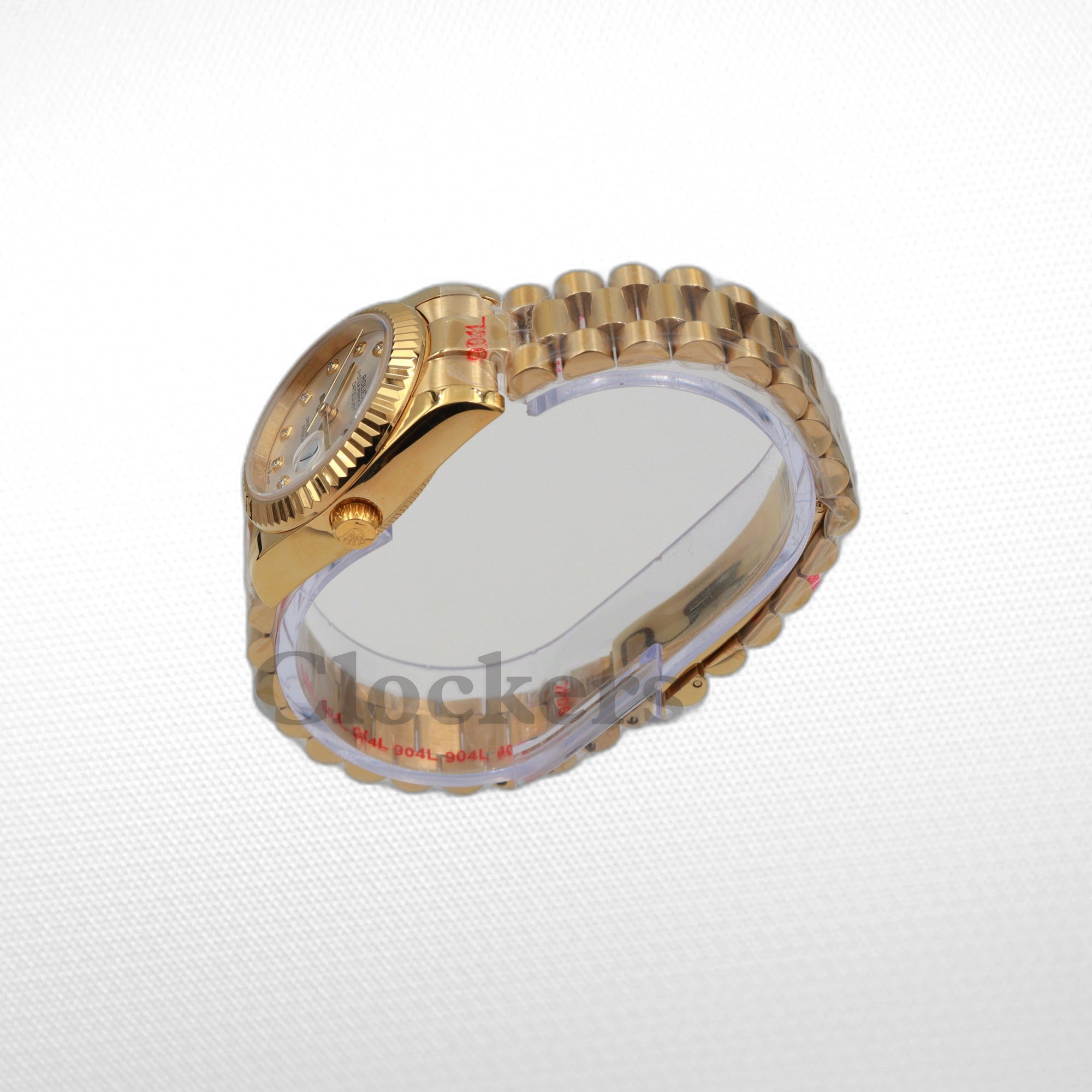 DATEJUST 31MM YELLOW GOLD OYSTER  DIAMONDS MARKERS