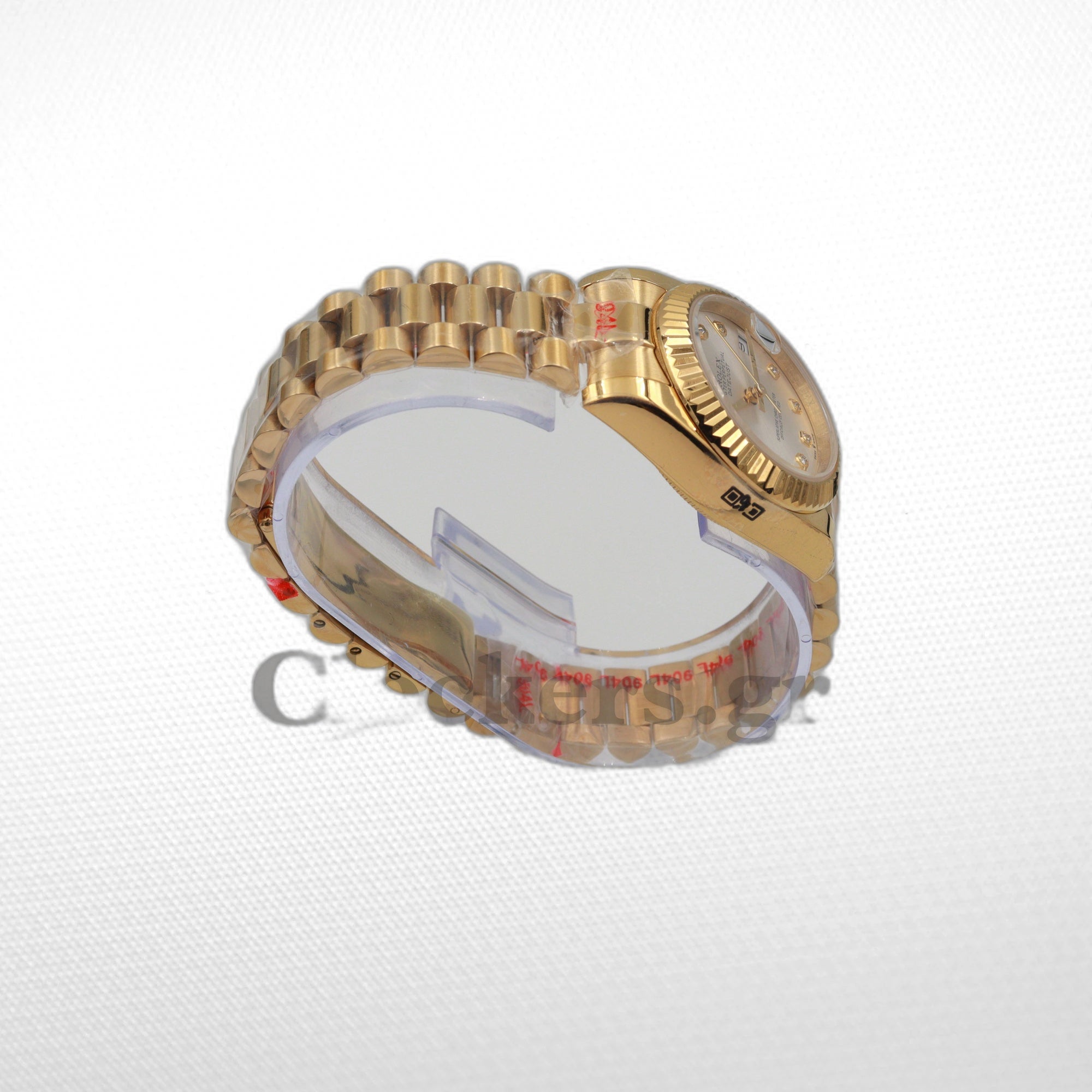 DATEJUST 31MM YELLOW GOLD OYSTER  DIAMONDS MARKERS