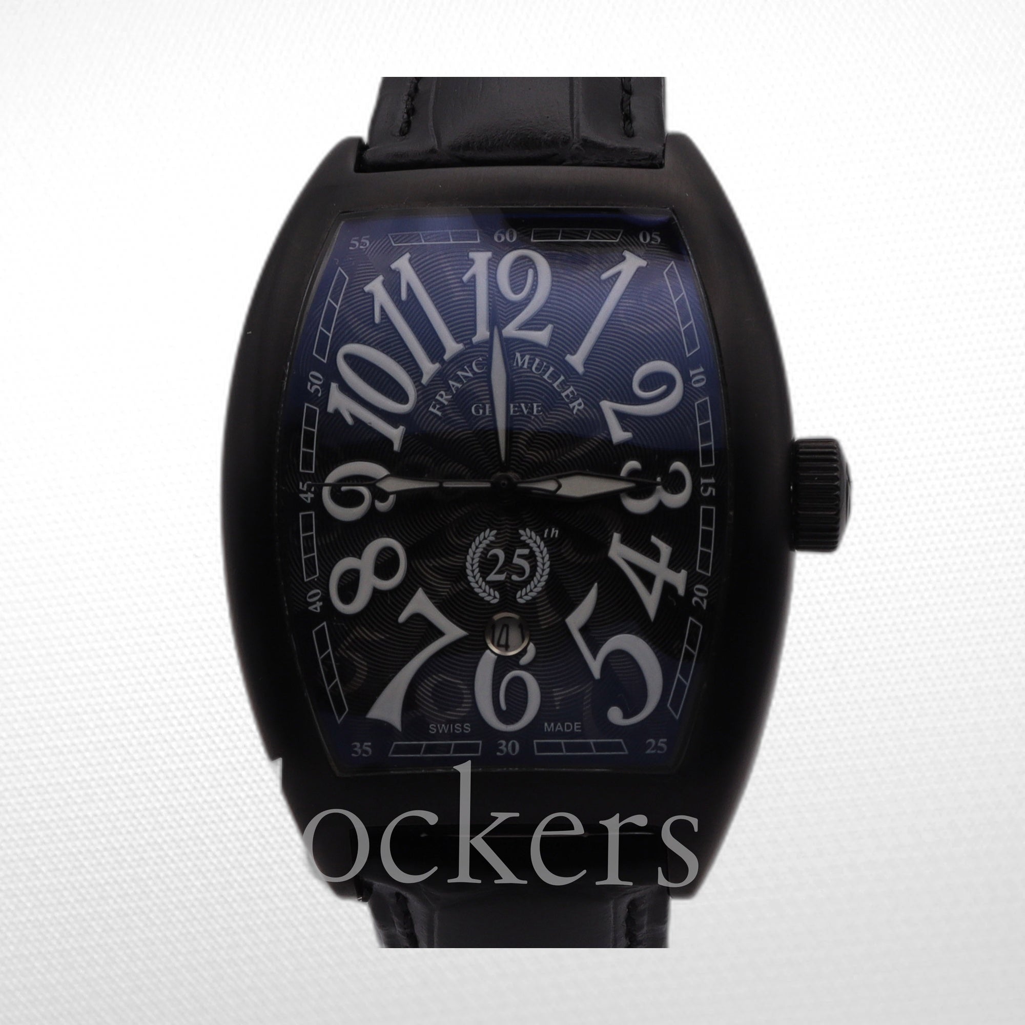 FRANCK MULLER CASABLANCA AUTOMATIC BLACK DIAL MEN'S WATCH