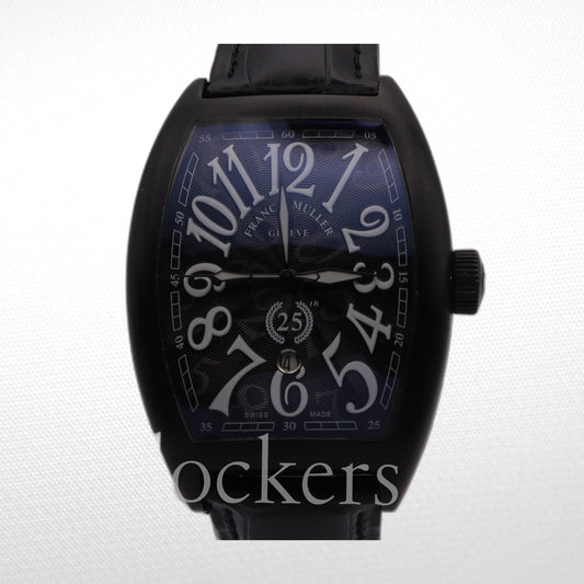 FRANCK MULLER CASABLANCA AUTOMATIC BLACK DIAL MEN'S WATCH