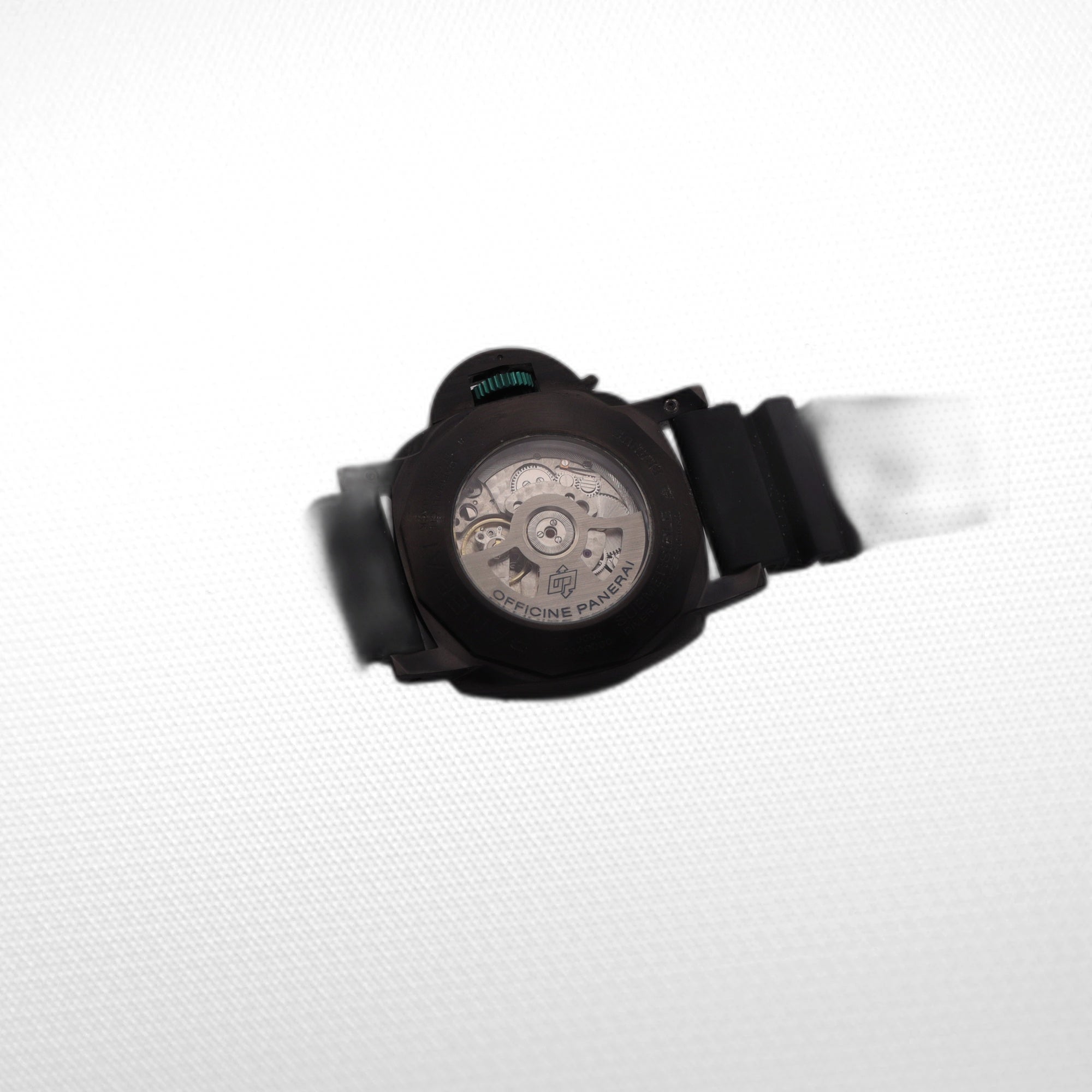 Panerai Submersible S Brabus Carbotech Black and Green Dial PAM01283