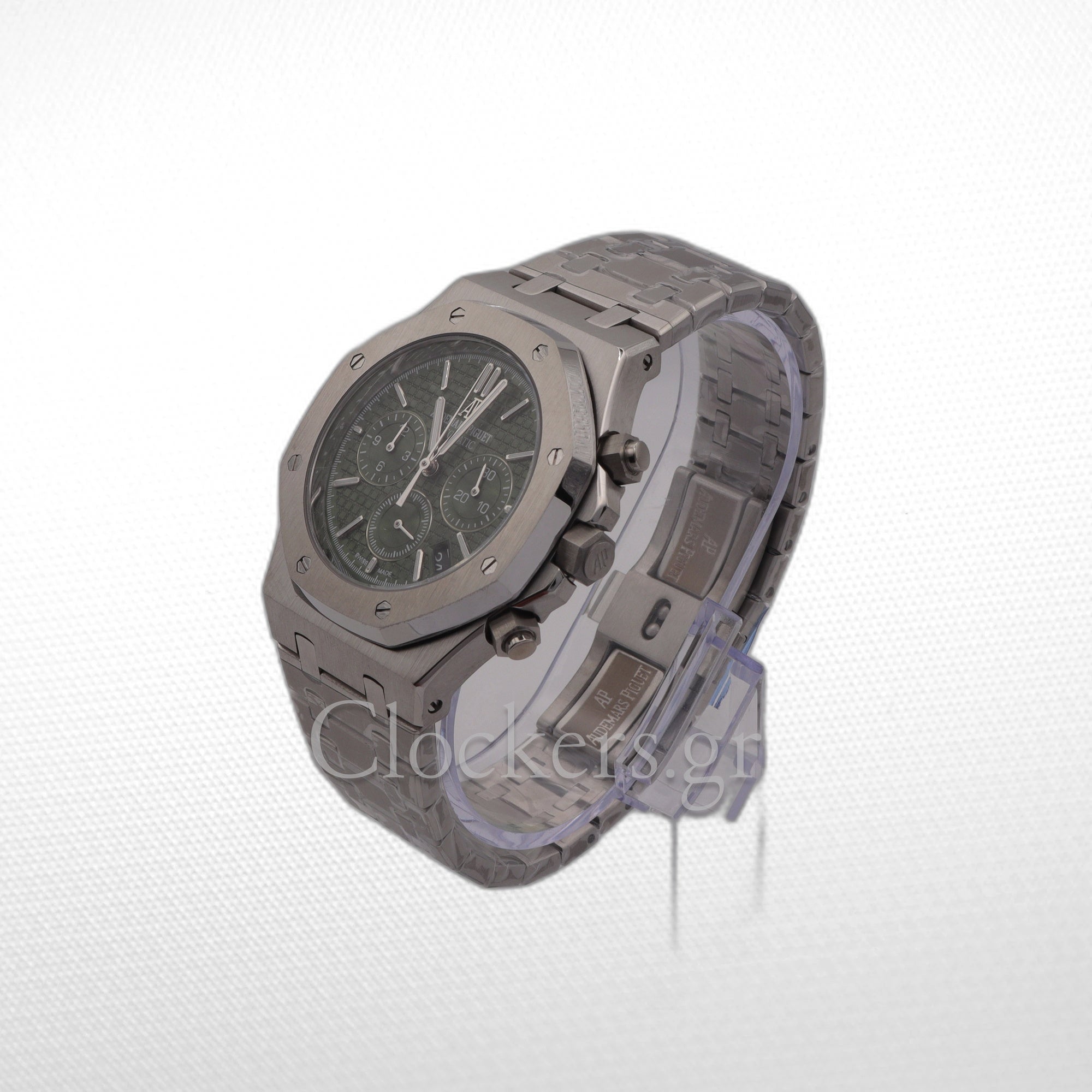 AUDEMARS PIGUET ROYAL OAK CHRONOGRAPH 41MM STEEL BLACK GREEN 26331ST