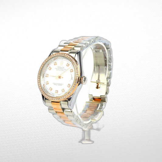 DATEJUST 36MM 2-TONE GOLD JUBILEE GRAY DIAL DIAMONDS MARKERS QUALITY 2A