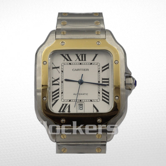 CARTIER SANTOS  2-TONE